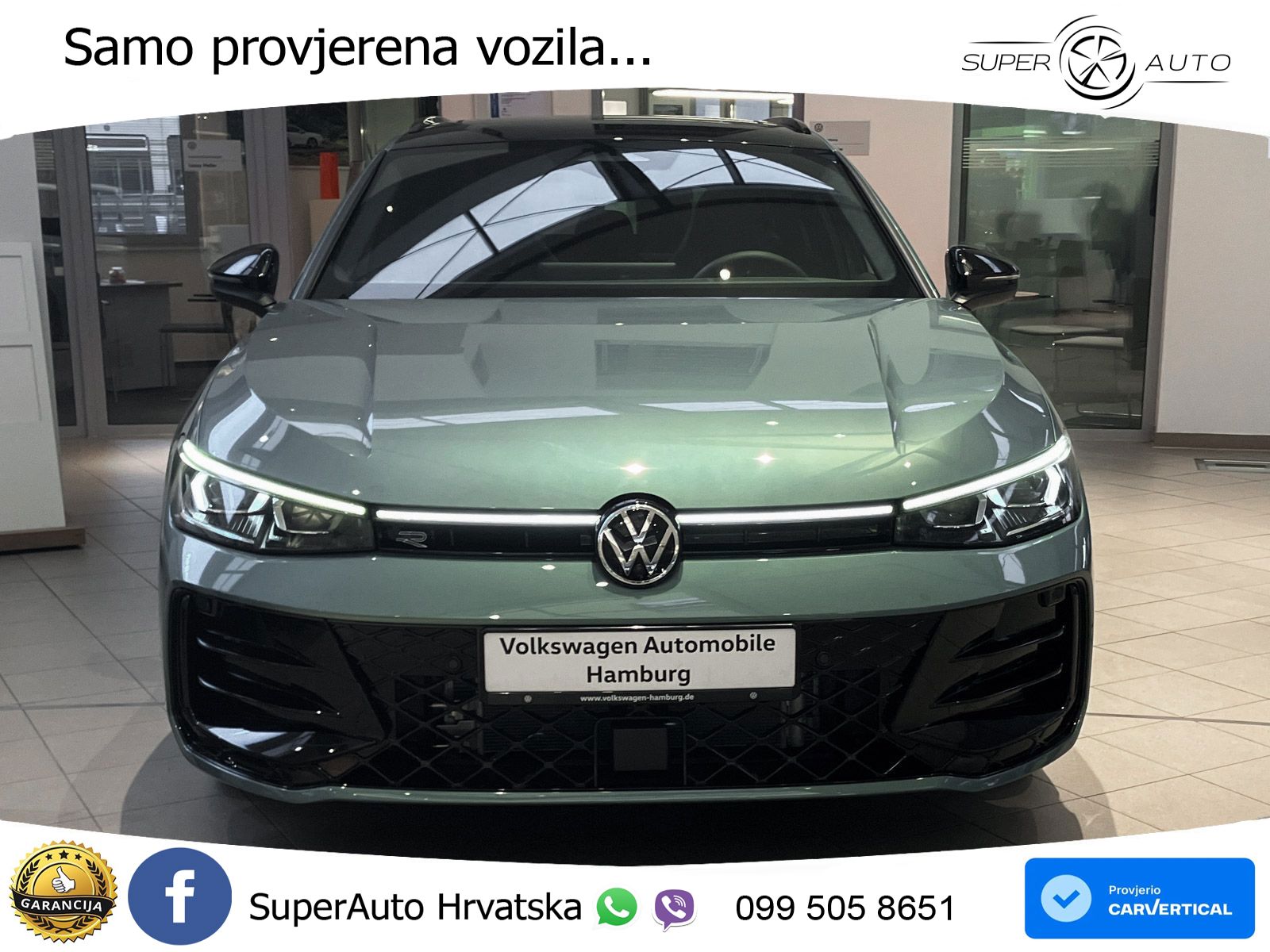 Volkswagen Passat Variant 2.0 TDI (193 KS) 4MOTION DSG R-Line LED+GR SJED+ACC