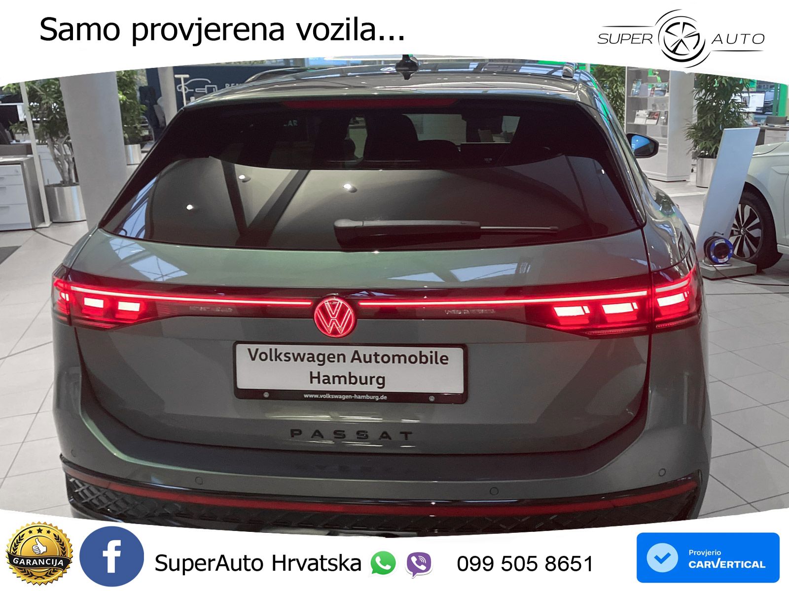 Volkswagen Passat Variant 2.0 TDI (193 KS) 4MOTION DSG R-Line LED+GR SJED+ACC