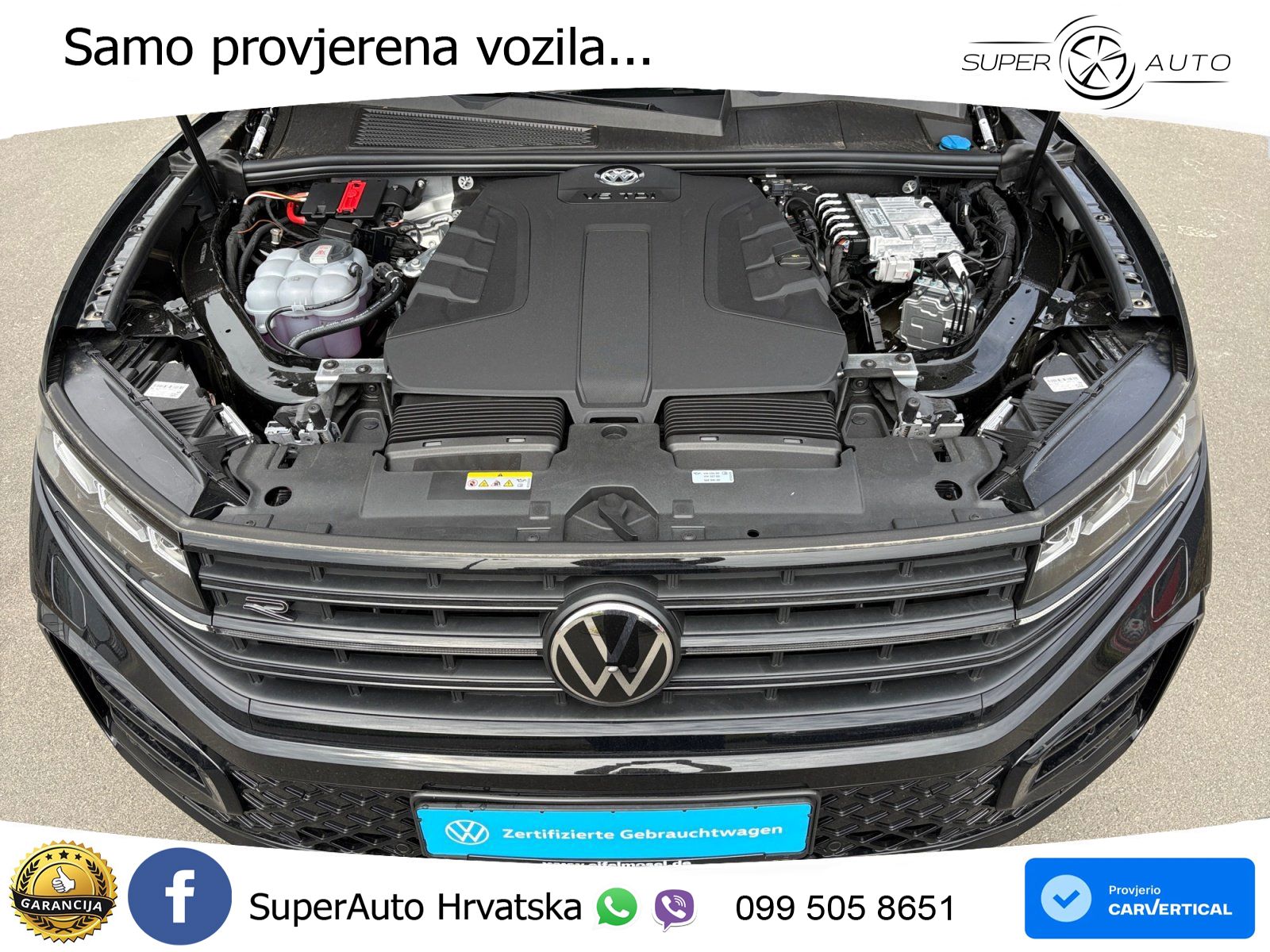 Volkswagen Touareg 3.0 V6 TDI (286 KS) 4MOTION Tiptronic ZRAČNI+ACC+GR SJED+KAM+PANO