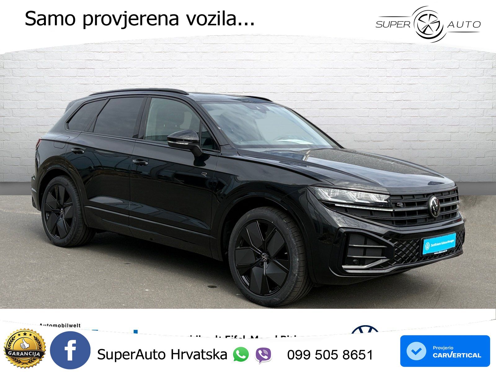 Volkswagen Touareg 3.0 V6 TDI (286 KS) 4MOTION Tiptronic ZRAČNI+ACC+GR SJED+KAM+PANO