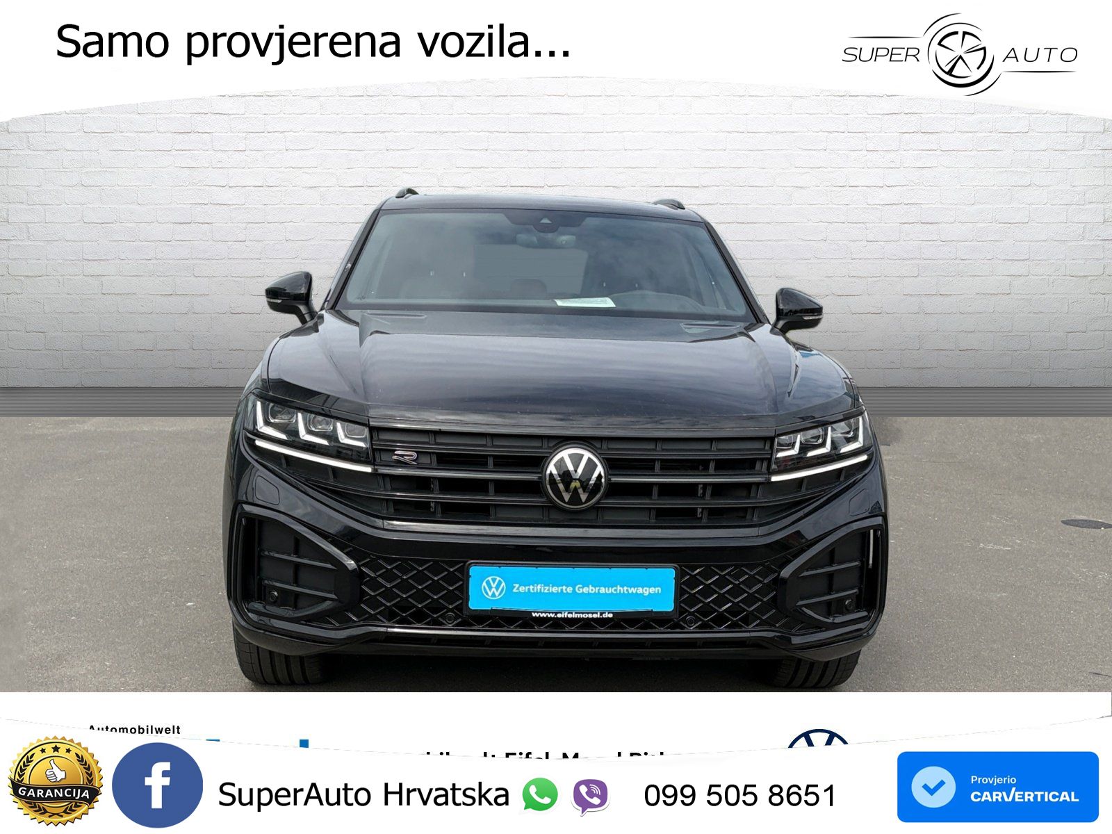Volkswagen Touareg 3.0 V6 TDI (286 KS) 4MOTION Tiptronic ZRAČNI+ACC+GR SJED+KAM+PANO