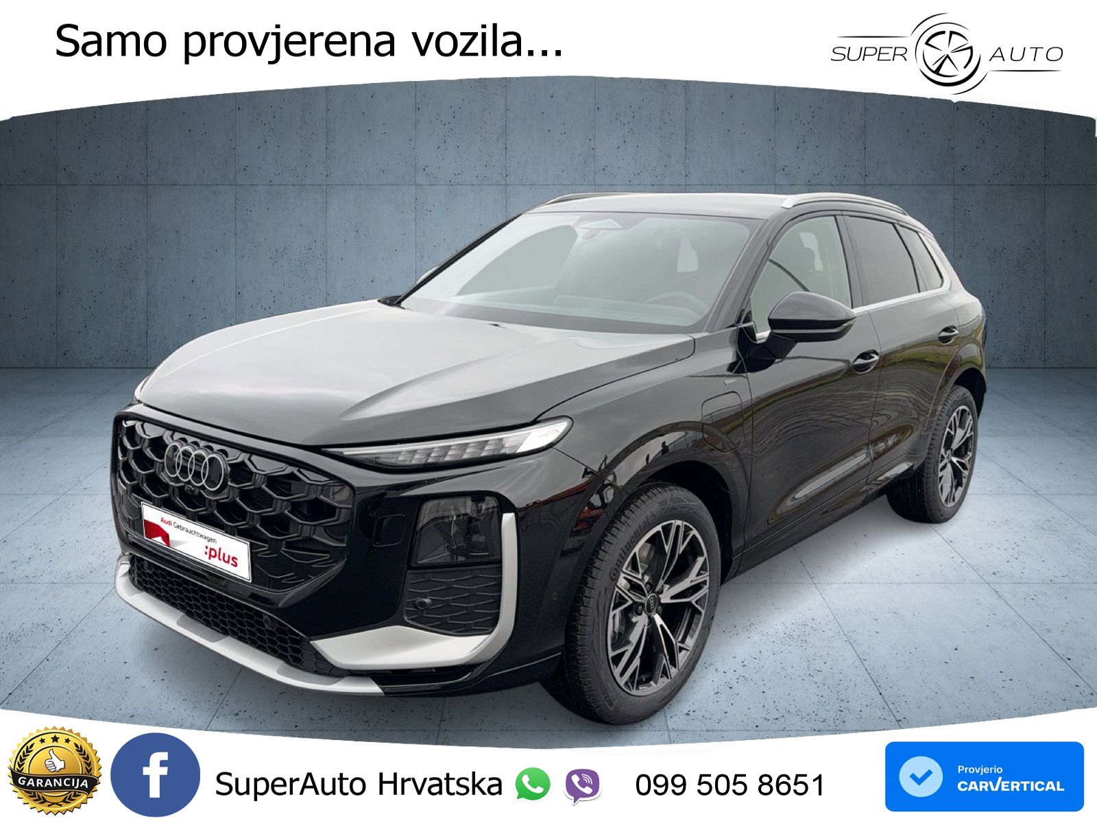 Audi Q3 1.5 TFSIe (272 KS) S tronic LED+GR SJED+ACC