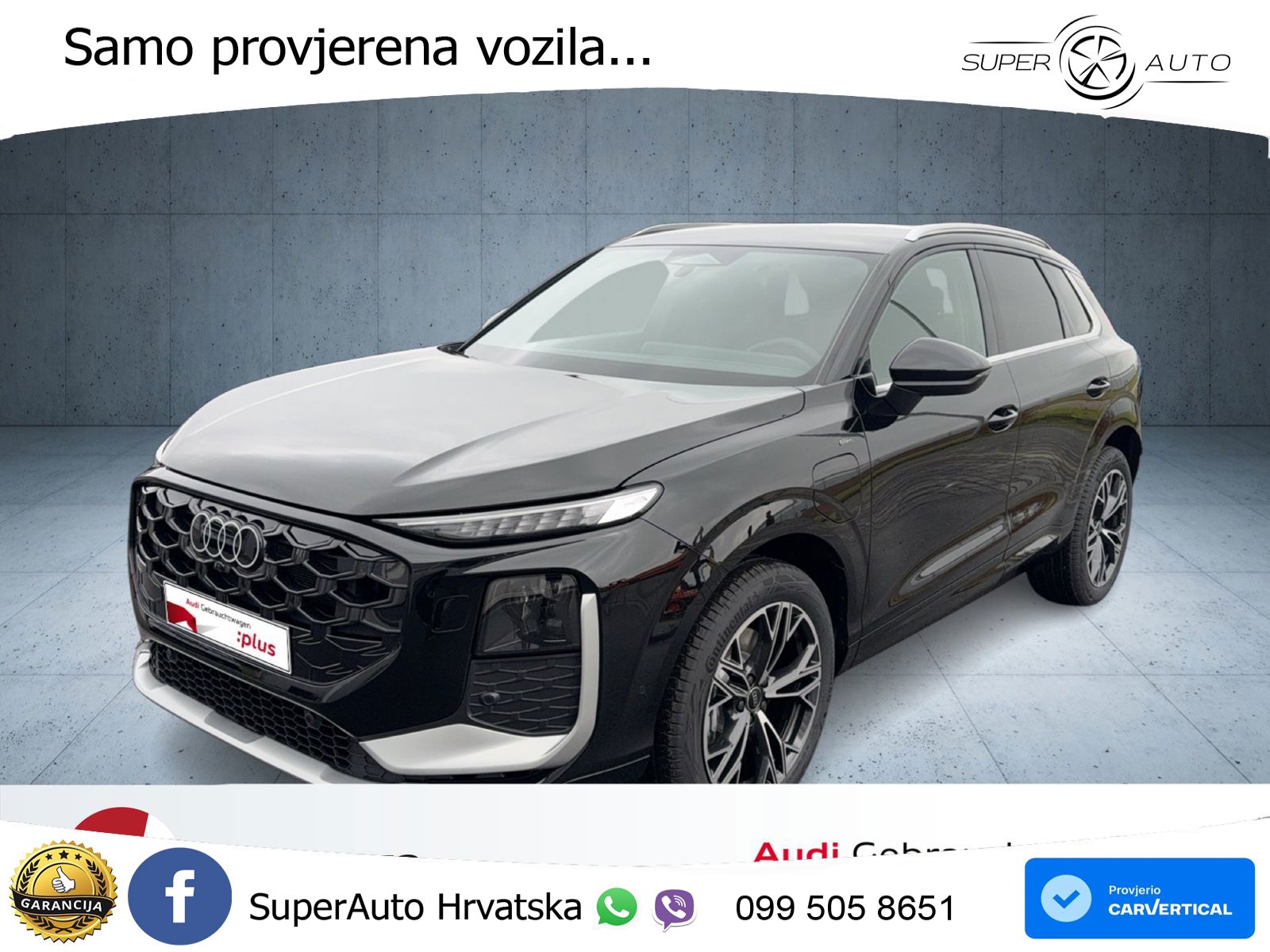 Audi Q3 1.5 TFSIe (272 KS) S tronic LED+GR SJED+ACC