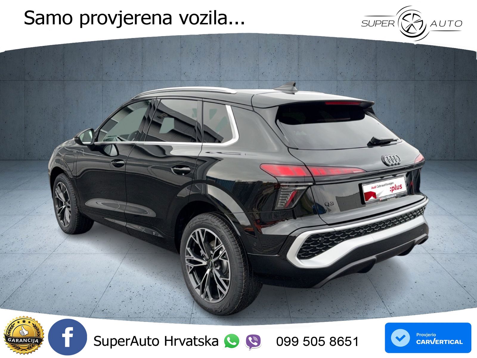 Audi Q3 1.5 TFSIe (272 KS) S tronic LED+GR SJED+ACC