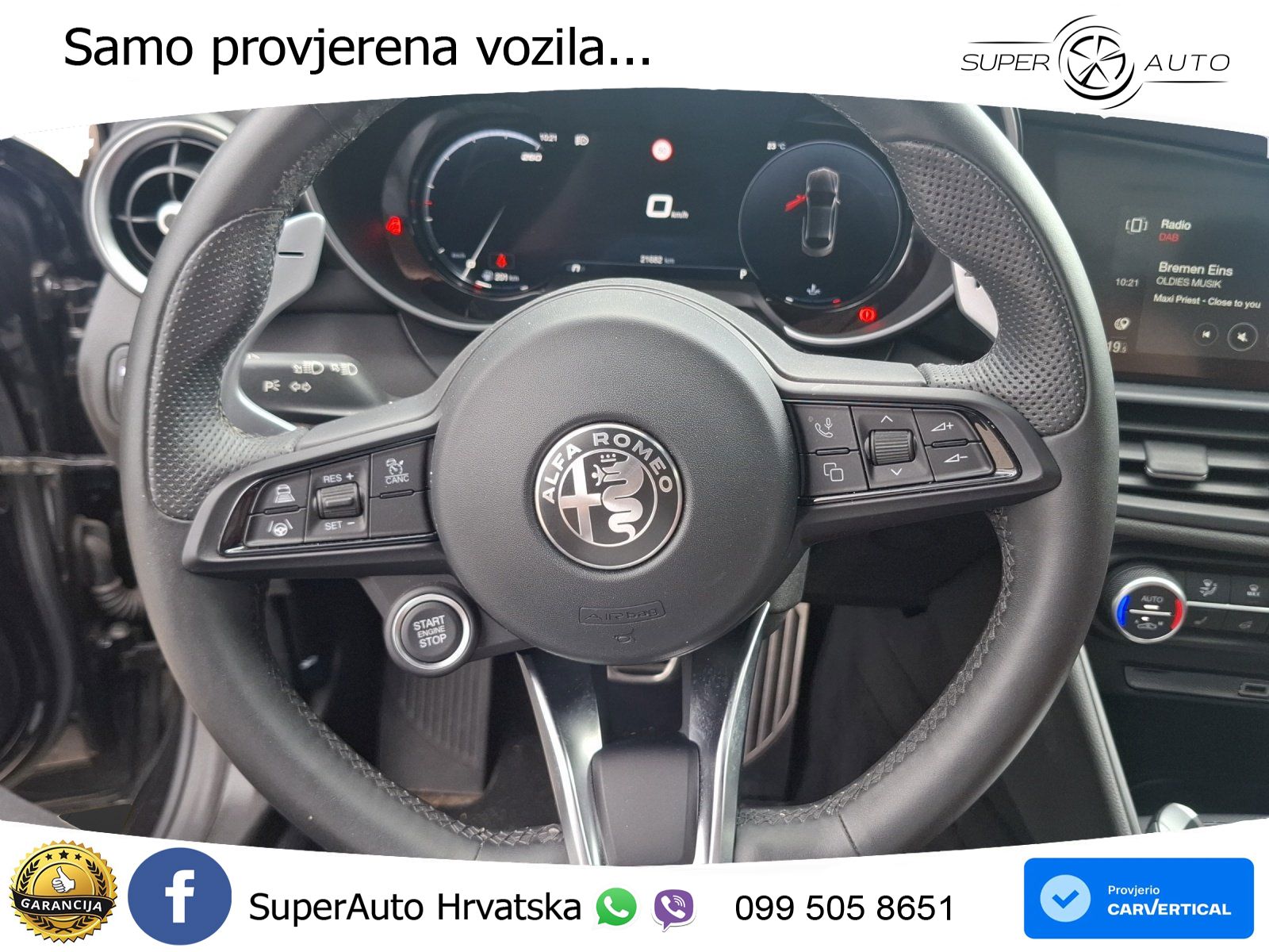 Alfa Romeo Giulia 2.0 Turbo (280 KS) AWD Automatic LED+GR SJED+ACC