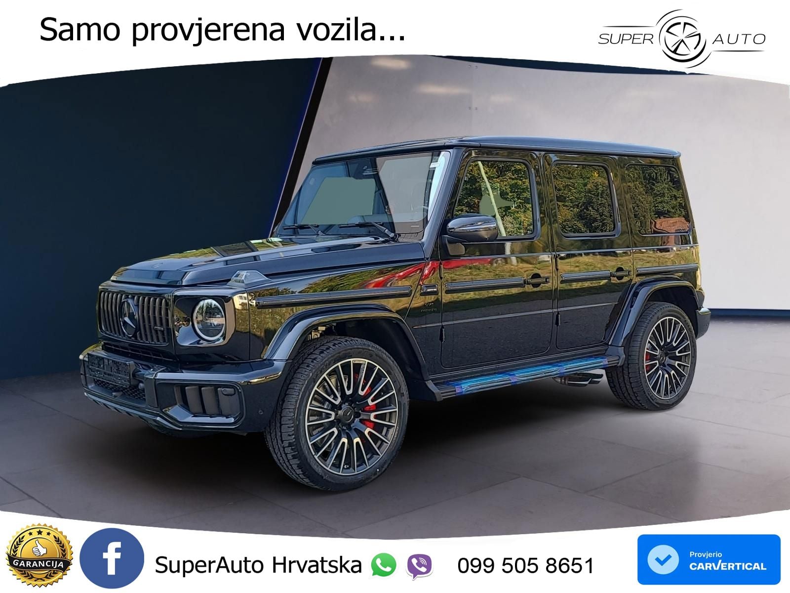 Mercedes AMG G 63 Long V8 (585 KS) 4MATIC 9G-TRONIC AMG SPEEDSHIFT TCT Superior LED+GR SJED+ACC