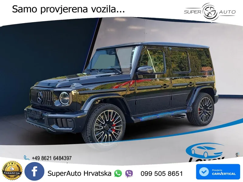 Mercedes AMG G 63 Long V8 (585 KS) 4MATIC 9G-TRONIC AMG SPEEDSHIFT TCT Superior LED+GR SJED+ACC