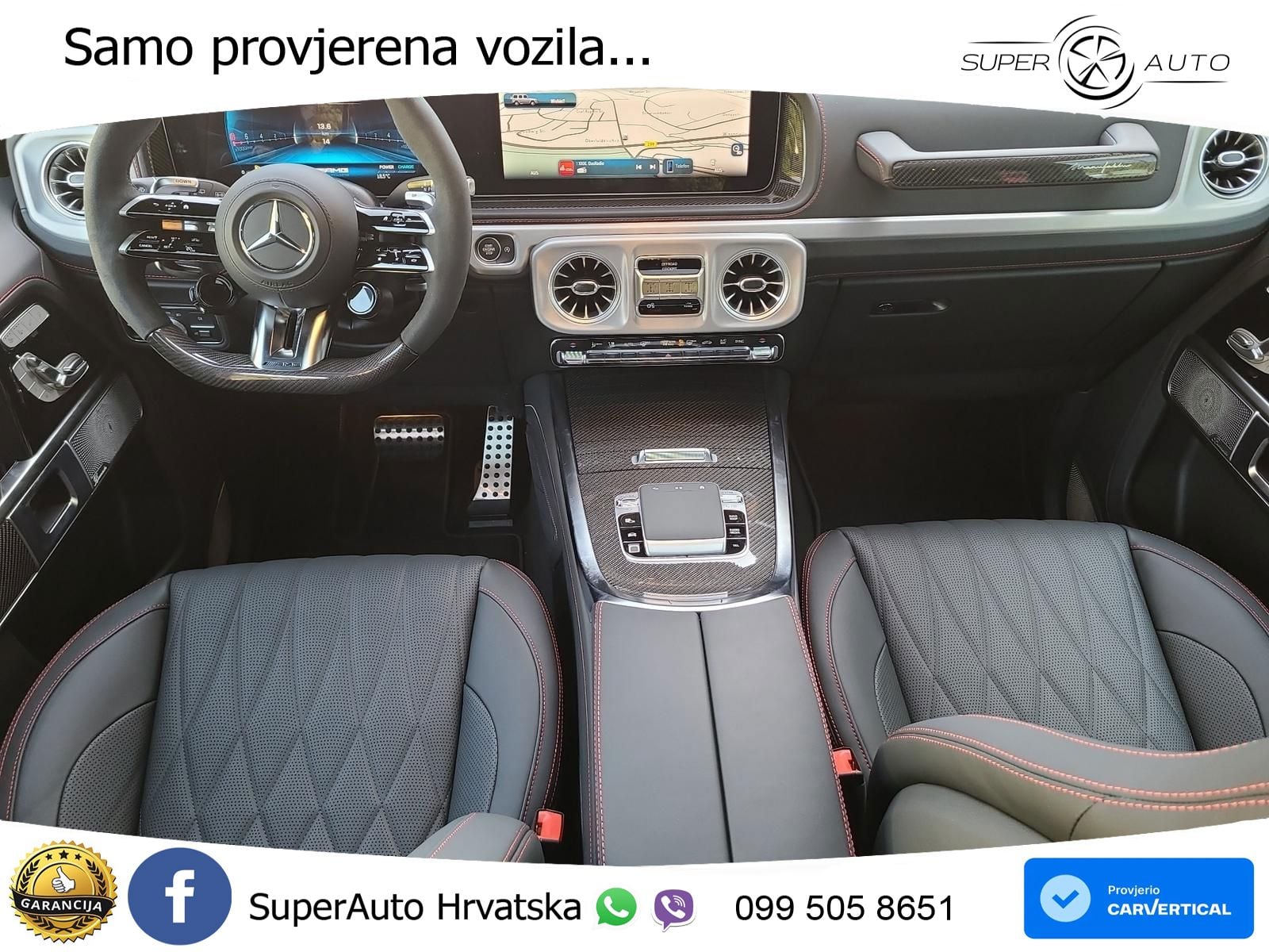 Mercedes AMG G 63 Long V8 (585 KS) 4MATIC 9G-TRONIC AMG SPEEDSHIFT TCT Superior LED+GR SJED+ACC