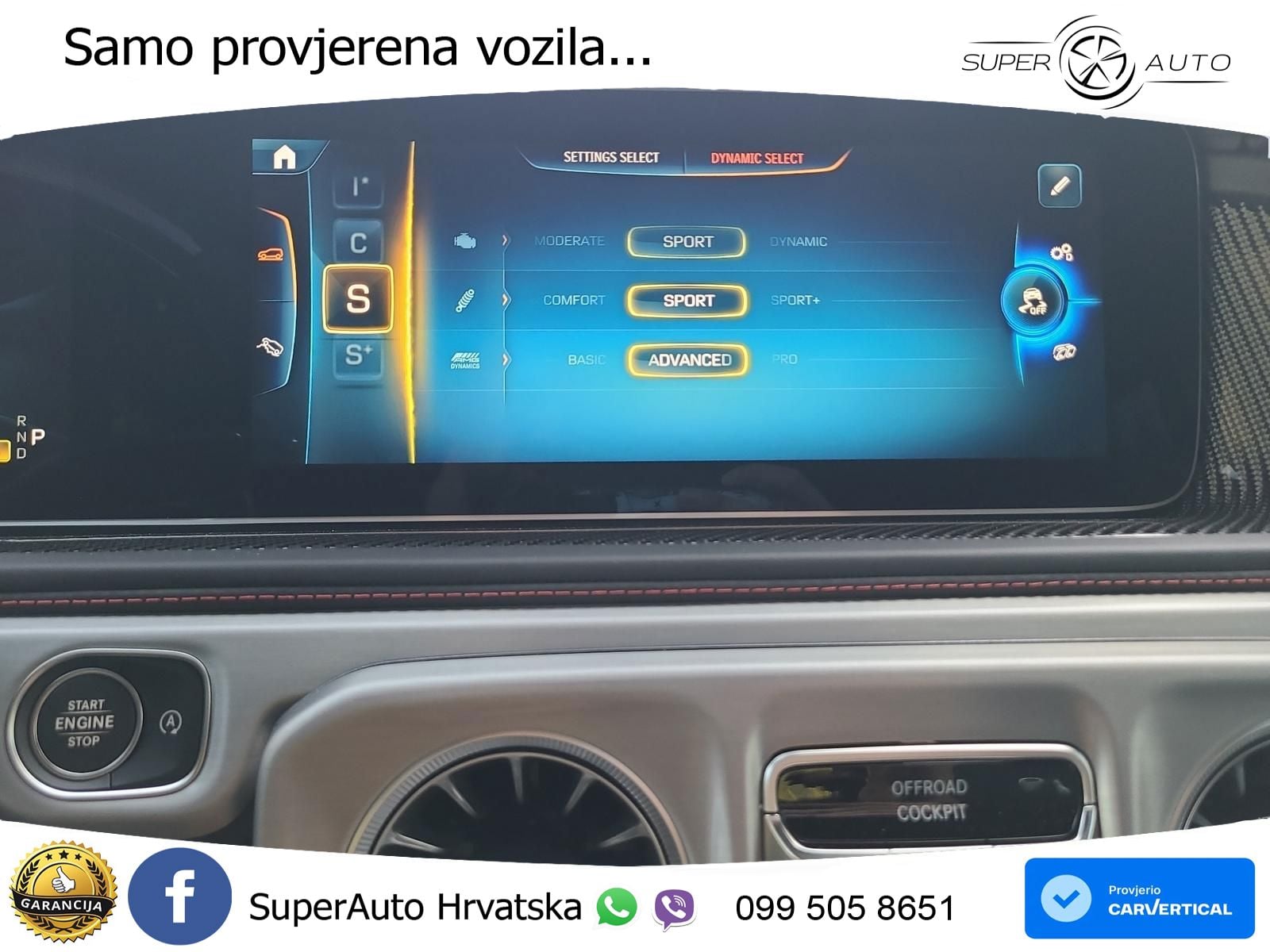 Mercedes AMG G 63 Long V8 (585 KS) 4MATIC 9G-TRONIC AMG SPEEDSHIFT TCT Superior LED+GR SJED+ACC
