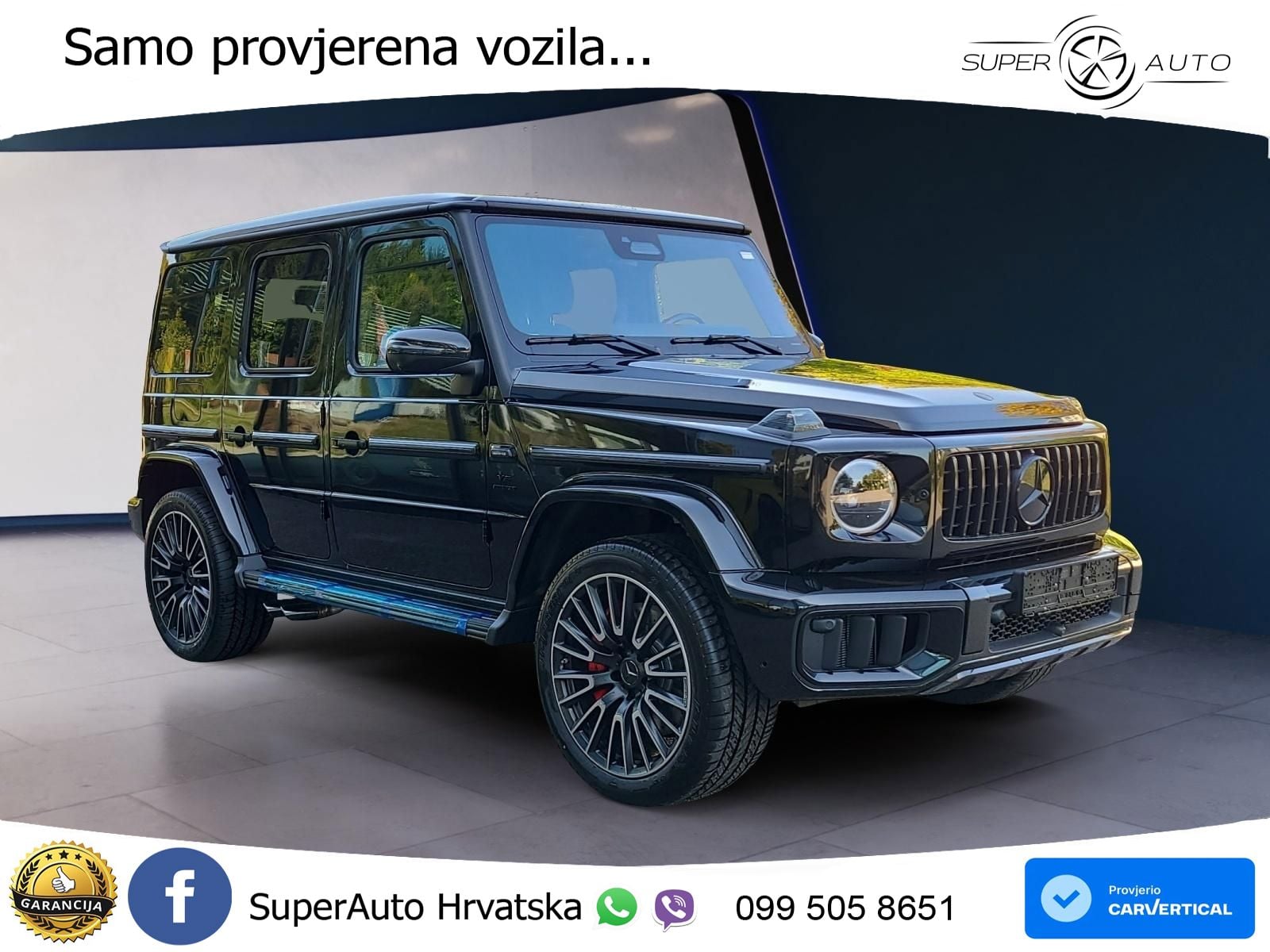 Mercedes AMG G 63 Long V8 (585 KS) 4MATIC 9G-TRONIC AMG SPEEDSHIFT TCT Superior LED+GR SJED+ACC