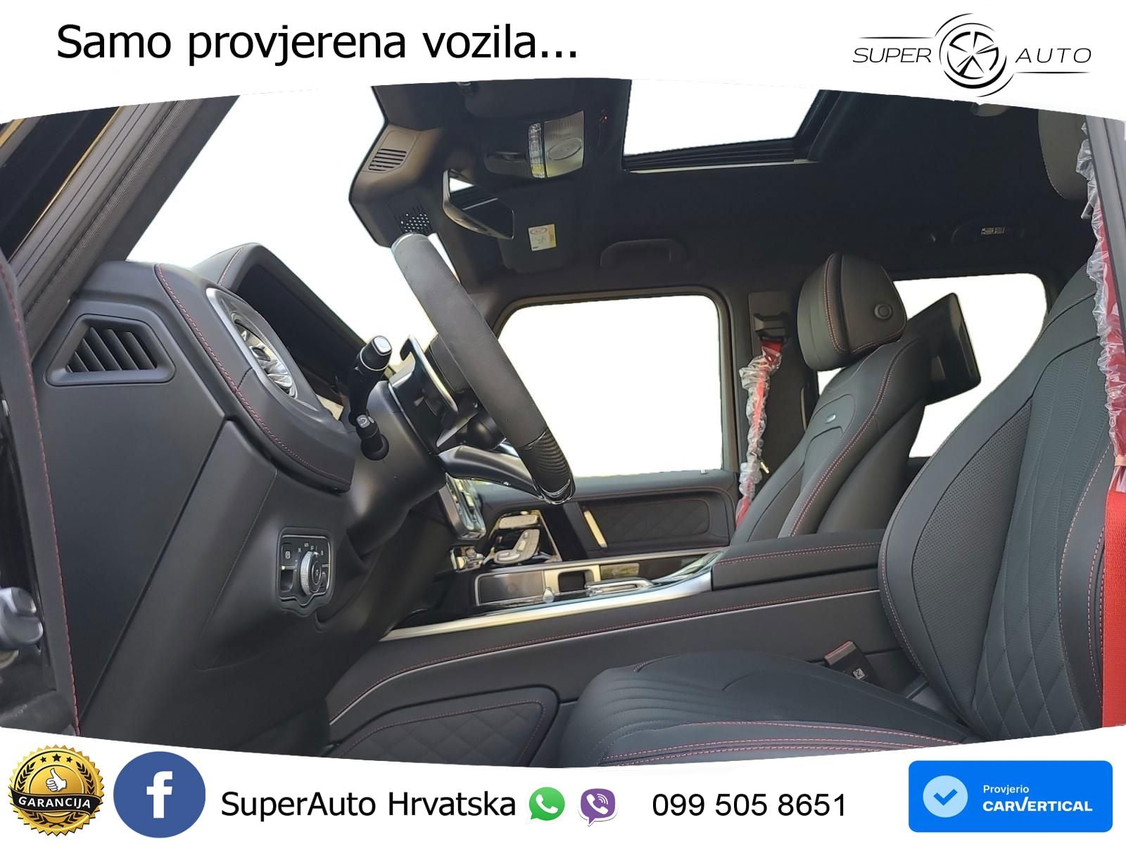 Mercedes AMG G 63 Long V8 (585 KS) 4MATIC 9G-TRONIC AMG SPEEDSHIFT TCT Superior LED+GR SJED+ACC