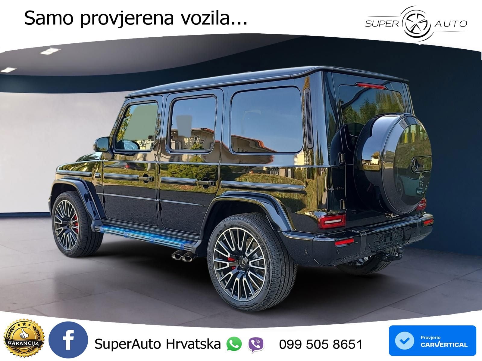 Mercedes AMG G 63 Long V8 (585 KS) 4MATIC 9G-TRONIC AMG SPEEDSHIFT TCT Superior LED+GR SJED+ACC