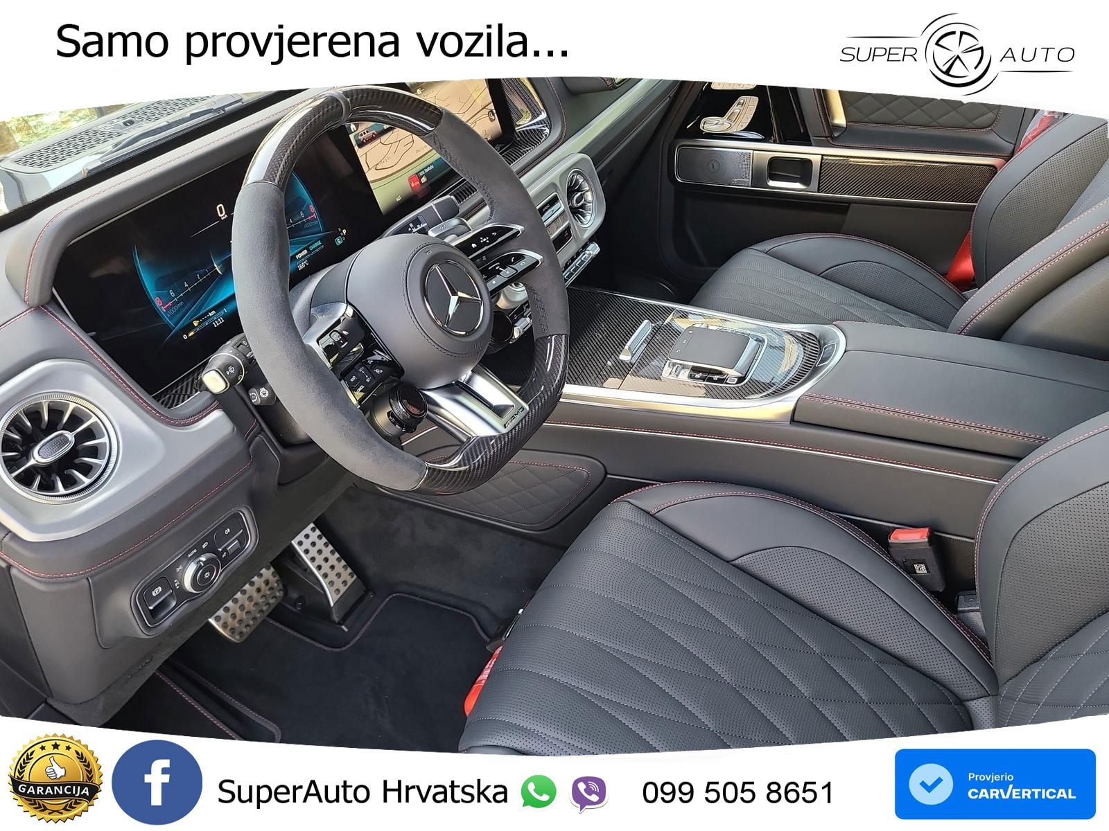 Mercedes AMG G 63 Long V8 (585 KS) 4MATIC 9G-TRONIC AMG SPEEDSHIFT TCT Superior LED+GR SJED+ACC