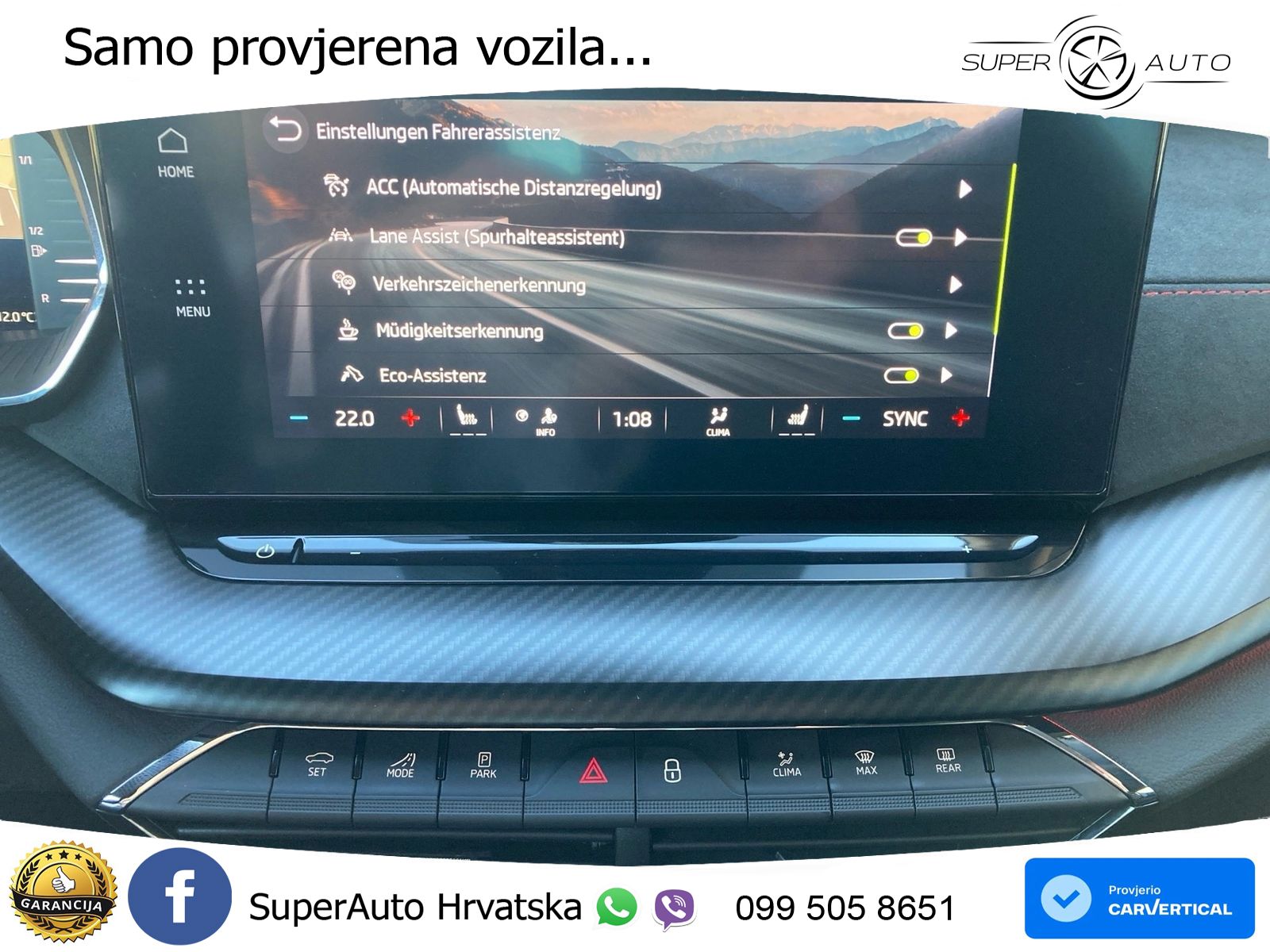 Škoda Octavia Combi RS 2.0 TDI (200 KS) DSG LED+GR SJED+ACC