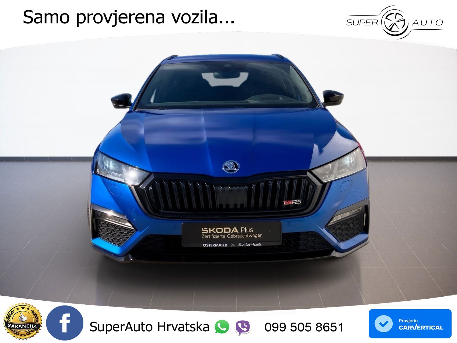 Škoda Octavia Combi RS 2.0 TDI (200 KS) DSG LED+GR SJED+ACC