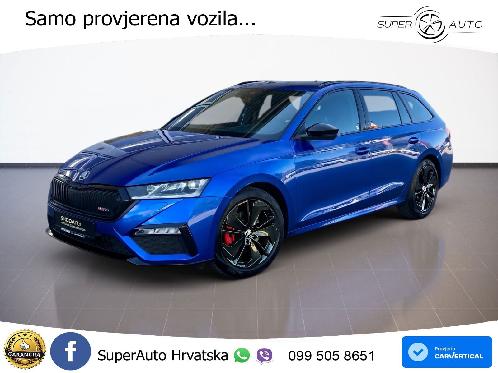 Škoda Octavia Combi RS 2.0 TDI (200 KS) DSG LED+GR SJED+ACC