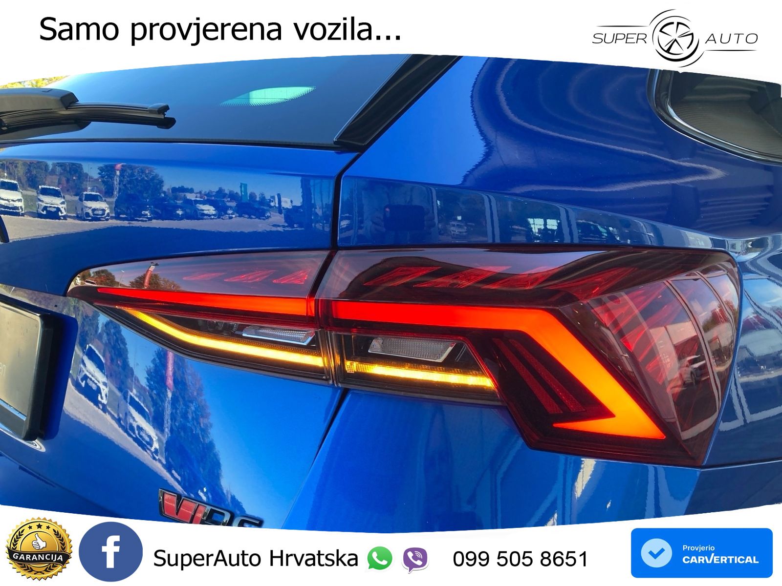 Škoda Octavia Combi RS 2.0 TDI (200 KS) DSG LED+GR SJED+ACC