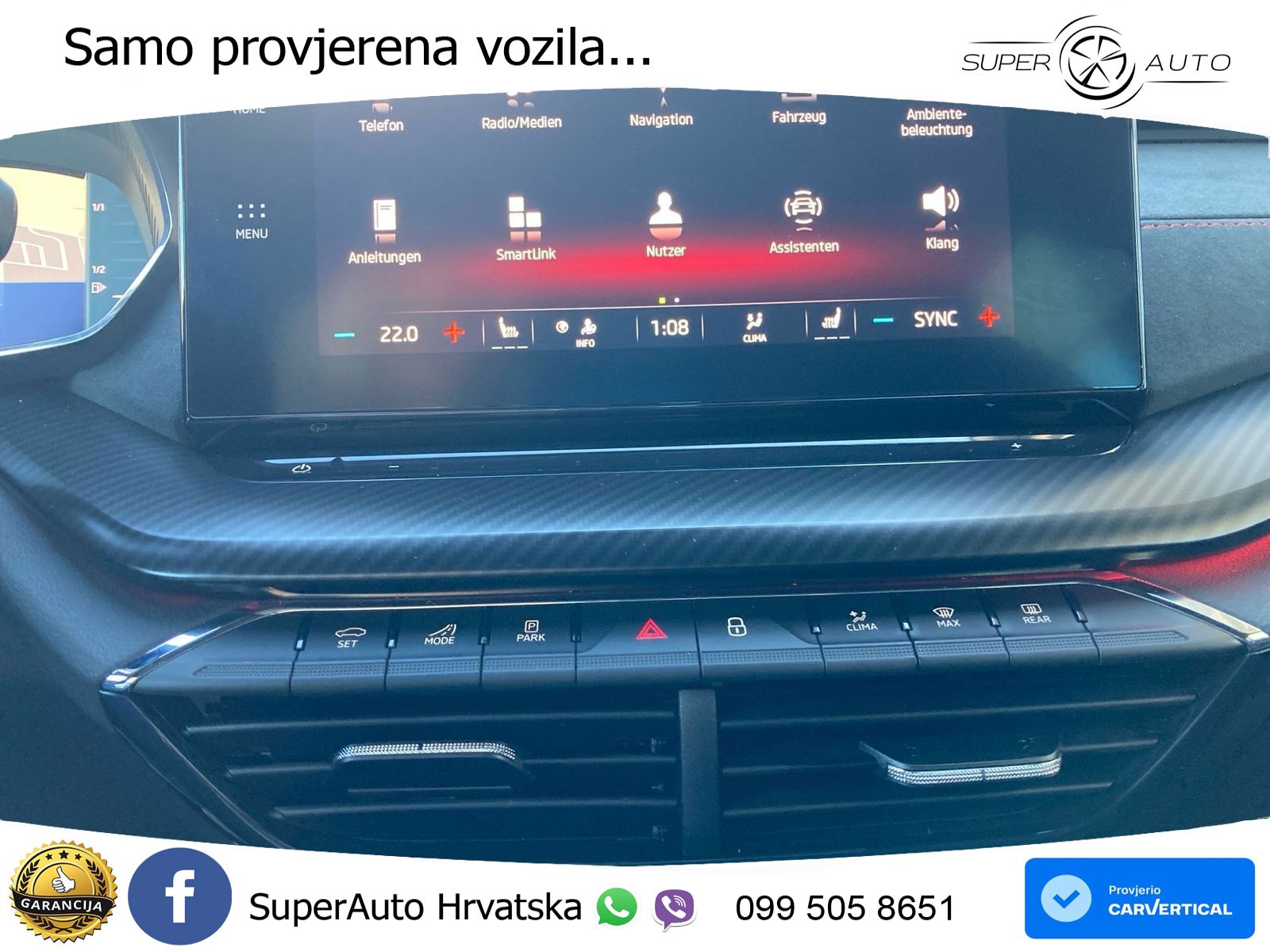 Škoda Octavia Combi RS 2.0 TDI (200 KS) DSG LED+GR SJED+ACC