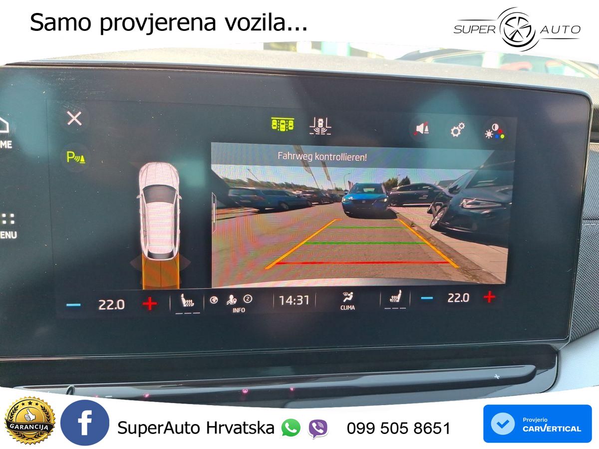 Škoda Octavia Combi 2.0 TDI (150 KS) DSG Selection LED+GR SJED+ACC