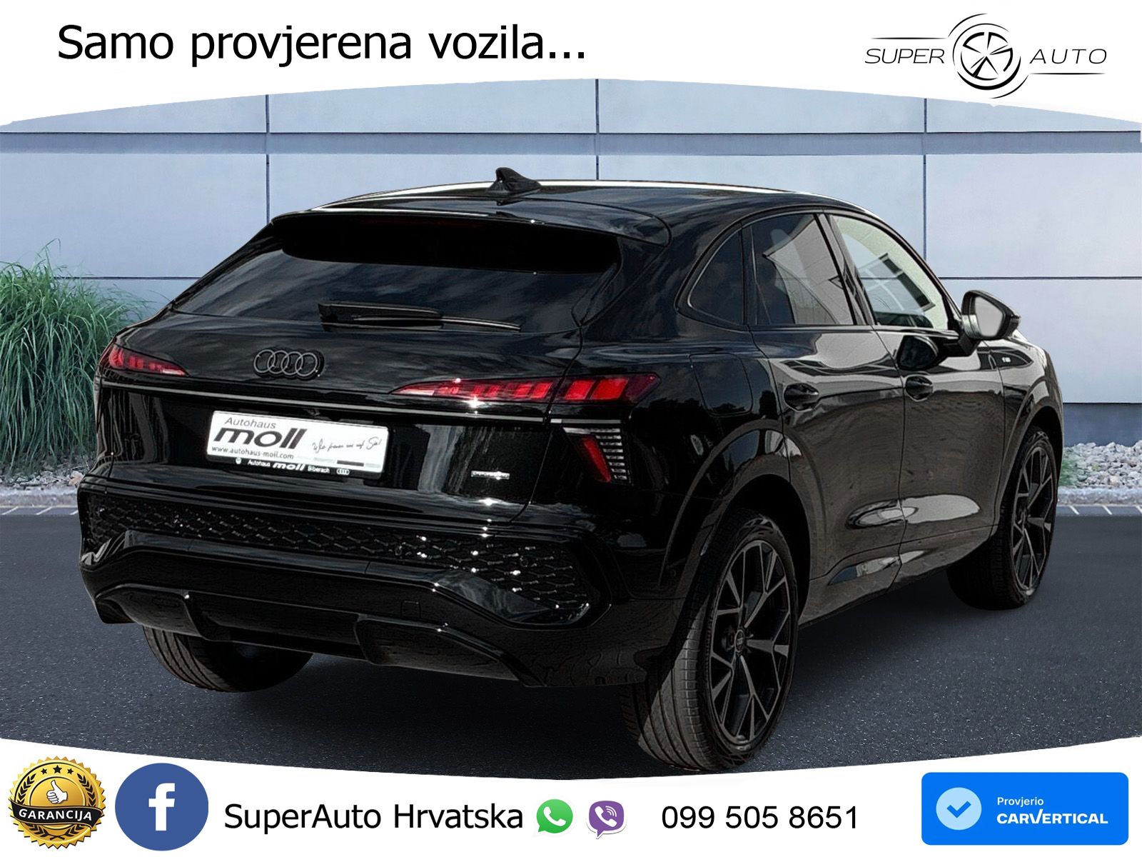 Audi Q3 III Sportback 2.0 TFSI (204 KS) quattro S tronic LED+GR SJED+ACC