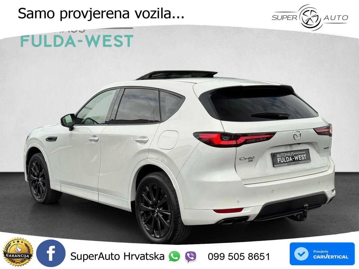 Mazda CX-60 3.3 e-Skyactiv D (254 KS) AWD Automatic LED+GR SJED+ACC