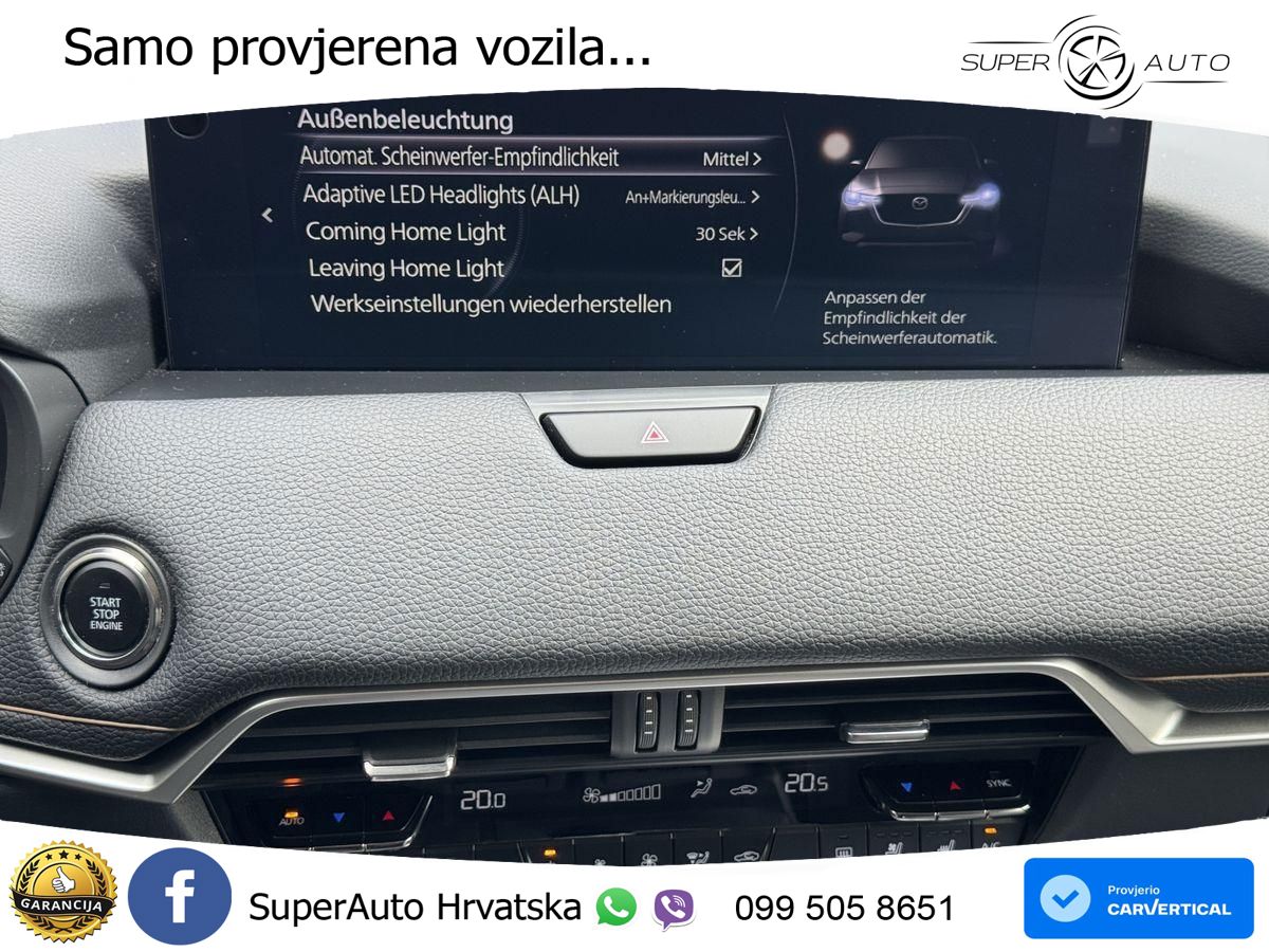 Mazda CX-60 3.3 e-Skyactiv D (254 KS) AWD Automatic LED+GR SJED+ACC
