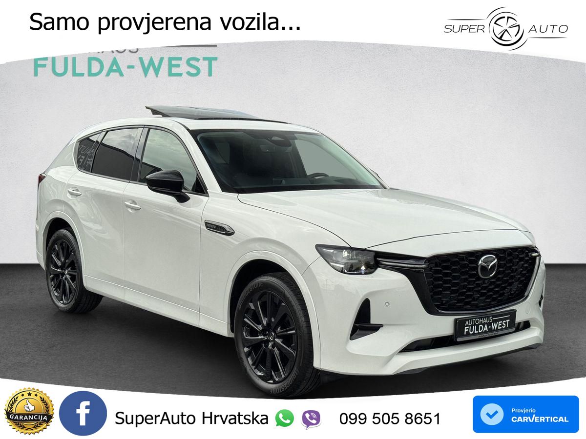 Mazda CX-60 3.3 e-Skyactiv D (254 KS) AWD Automatic LED+GR SJED+ACC