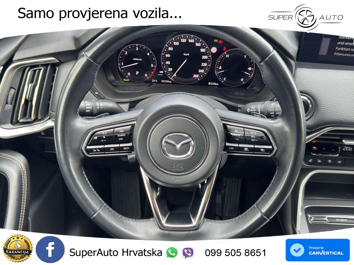 Mazda CX-60 3.3 e-Skyactiv D (254 KS) AWD Automatic LED+GR SJED+ACC