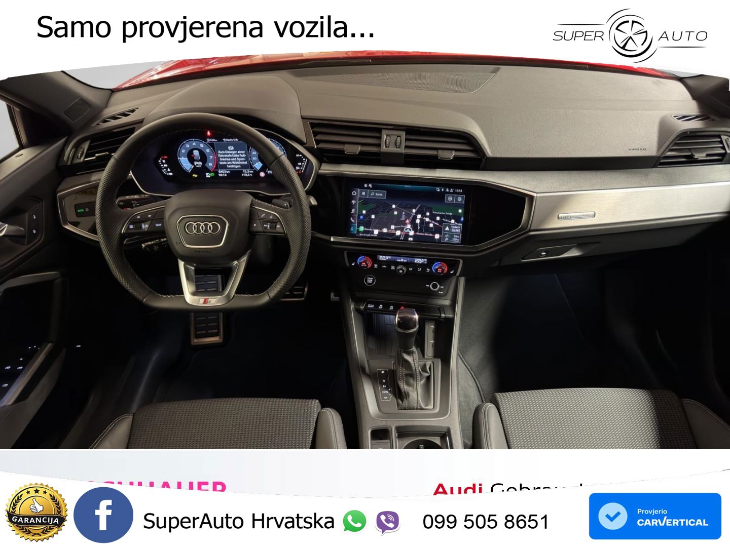 Audi Q3 II Sportback 35 TFSI (150 KS) S tronic S line LED+GR SJED+ACC