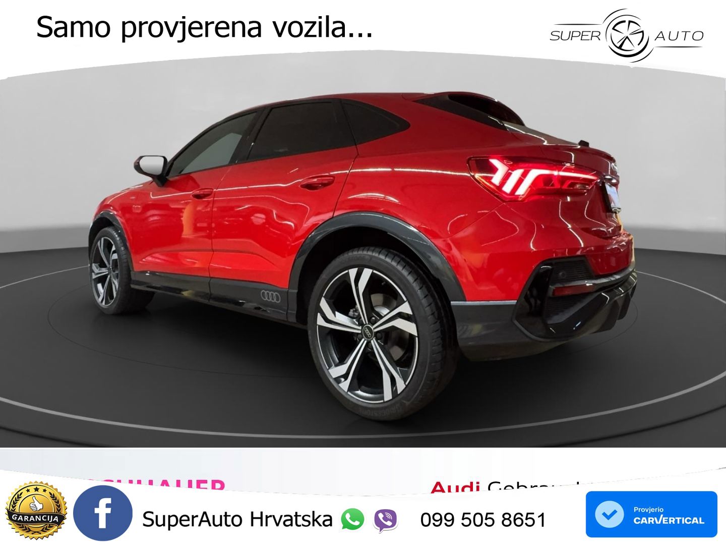 Audi Q3 II Sportback 35 TFSI (150 KS) S tronic S line LED+GR SJED+ACC