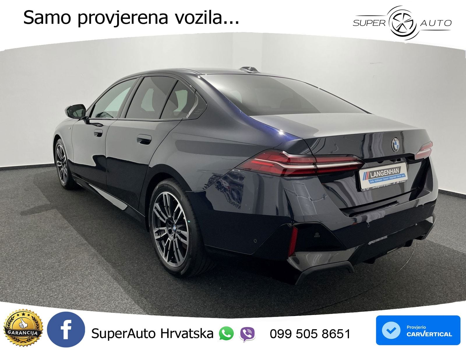 BMW 520d (197 KS) Steptronic M Sport LED+GR SJED+ACC