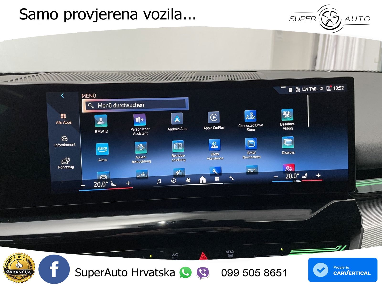 BMW 520d (197 KS) Steptronic M Sport LED+GR SJED+ACC