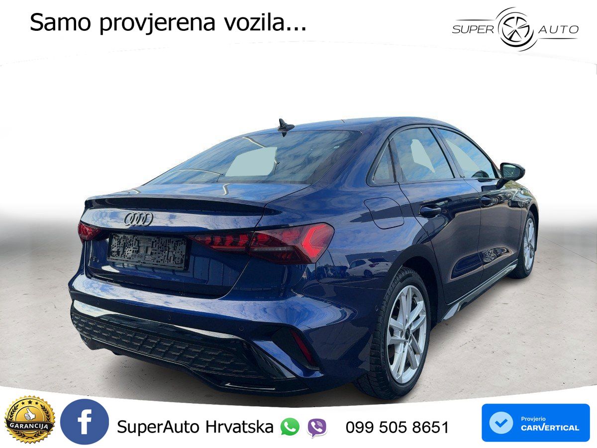 Audi A3 Limuzina 30 TFSI (116 KS) S tronic S line LED+GR SJED+ACC