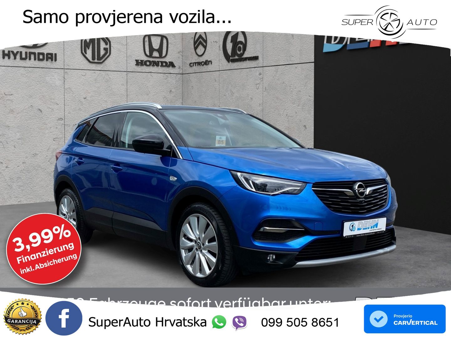 Opel Grandland X 2.0d (177 KS) Automatic Ultimate LED+GR SJED+ACC