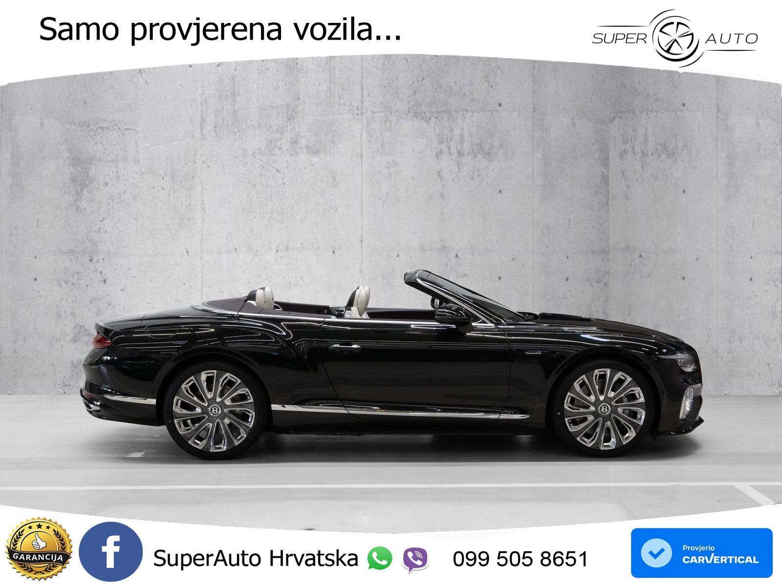 Bentley Continental GTC IV 4.0 V8 TFSi (782 KS) AWD DCT ZRAČNI+ACC+GR SJED+KAM