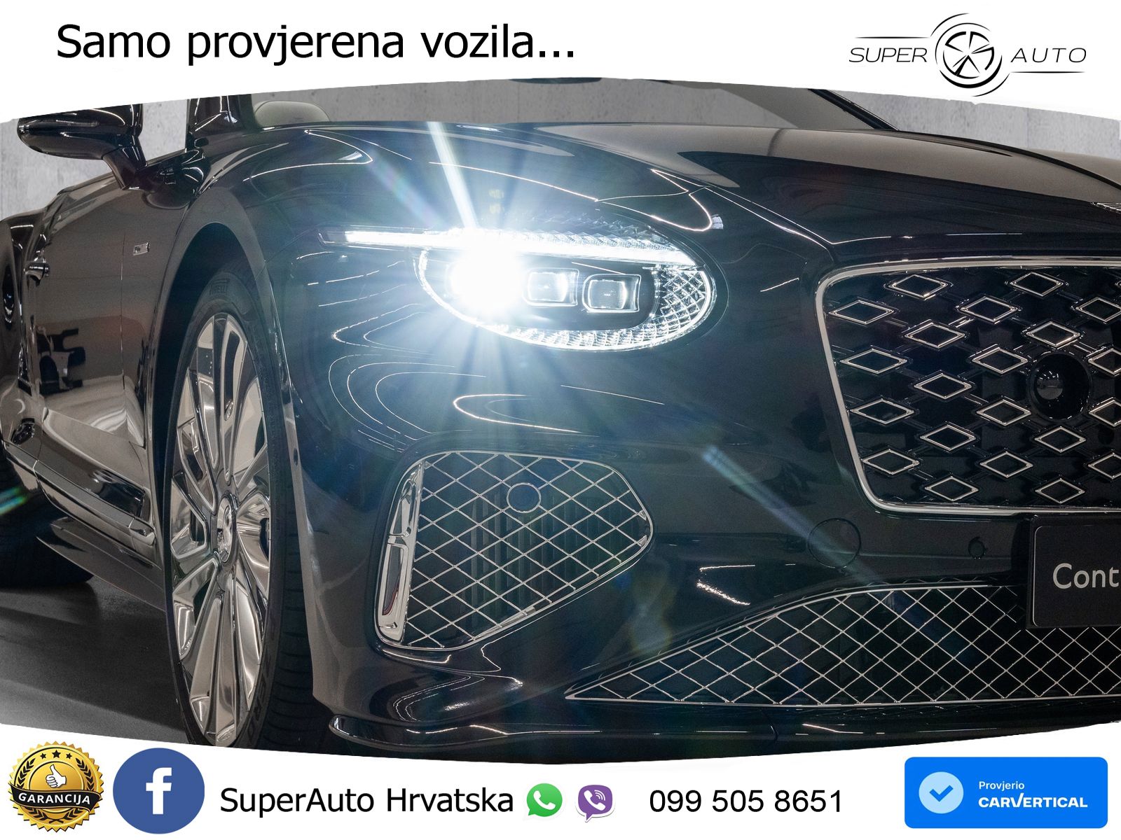 Bentley Continental GTC IV 4.0 V8 TFSi (782 KS) AWD DCT ZRAČNI+ACC+GR SJED+KAM