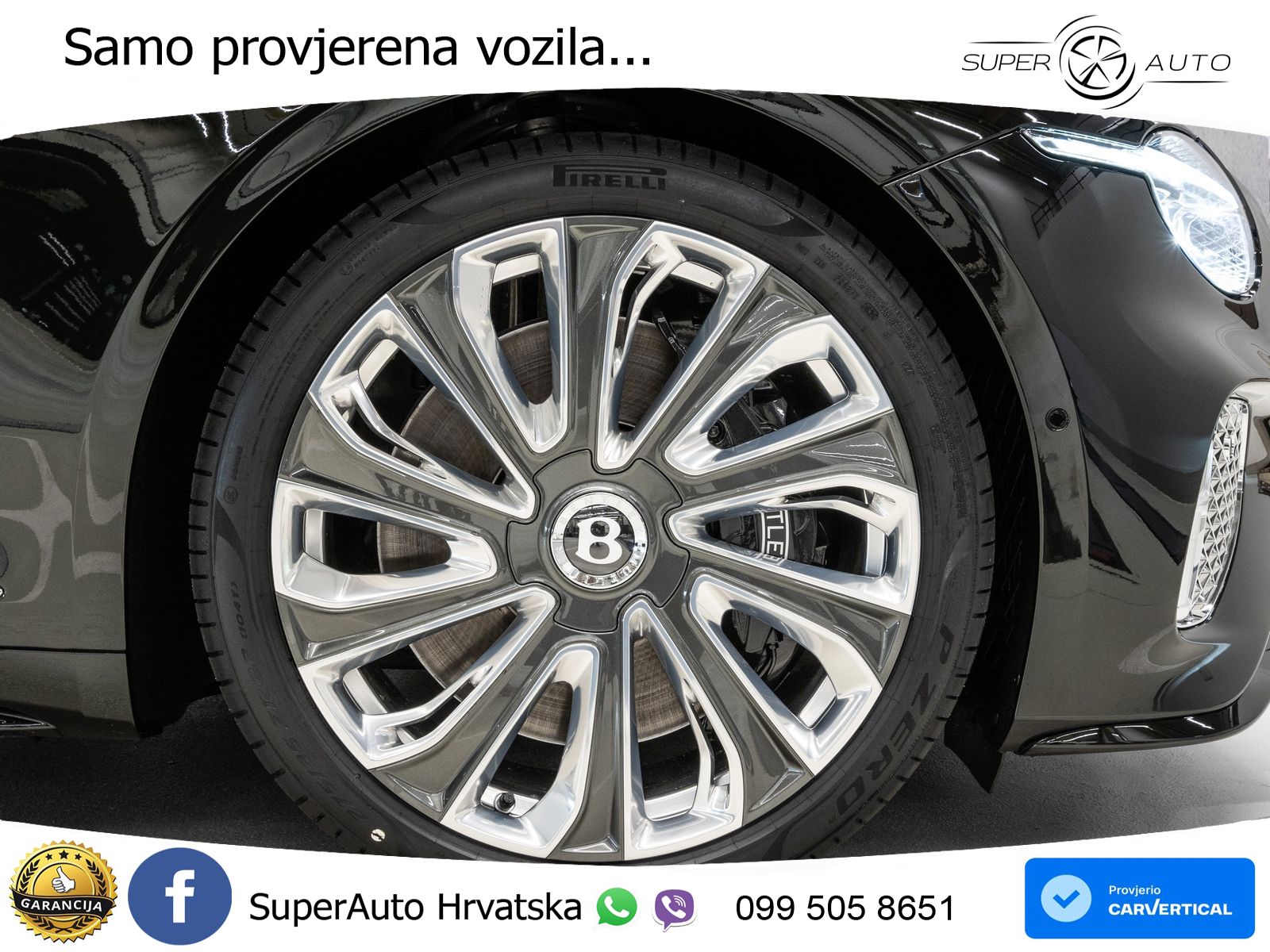 Bentley Continental GTC IV 4.0 V8 TFSi (782 KS) AWD DCT ZRAČNI+ACC+GR SJED+KAM