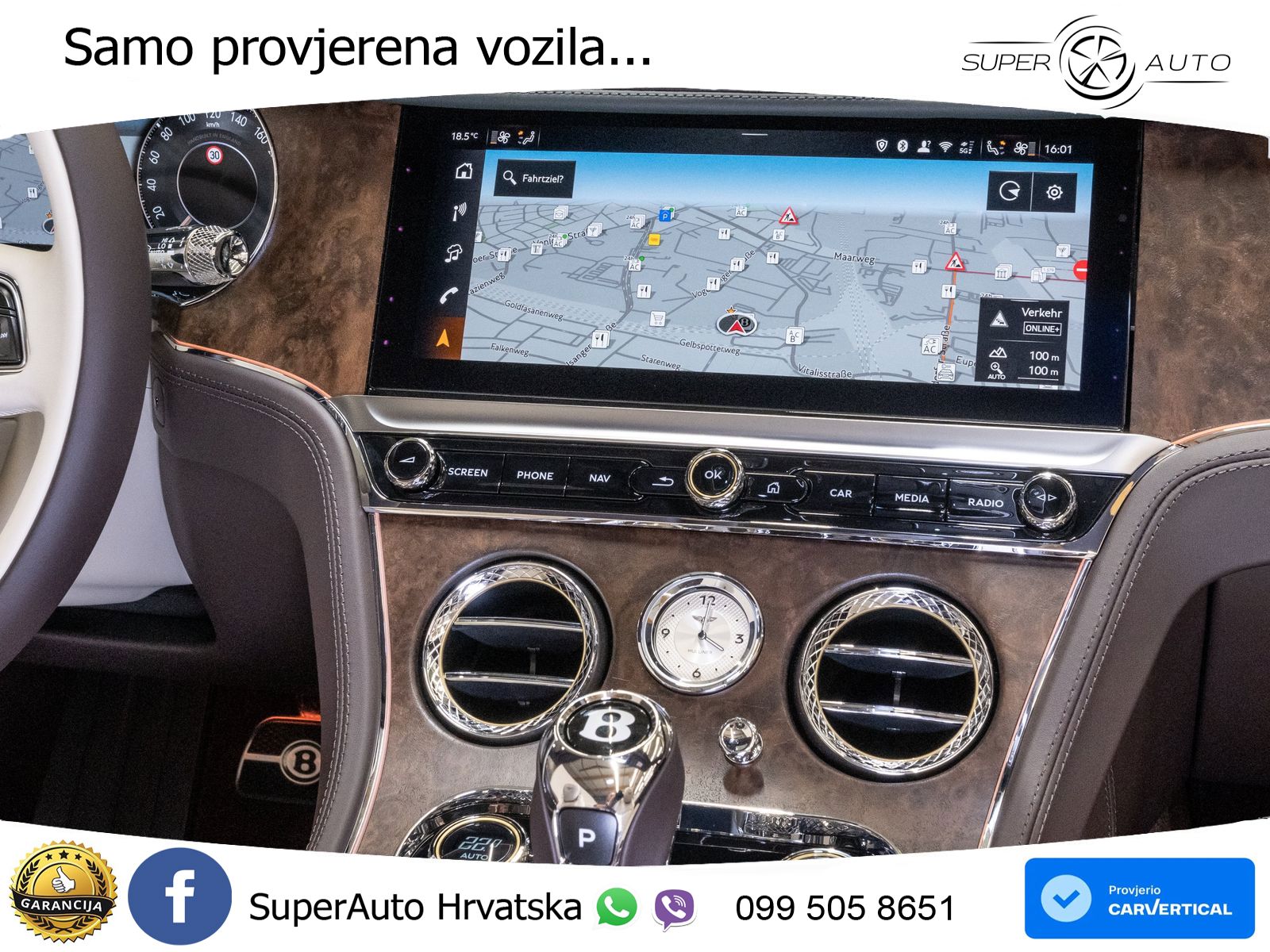 Bentley Continental GTC IV 4.0 V8 TFSi (782 KS) AWD DCT ZRAČNI+ACC+GR SJED+KAM