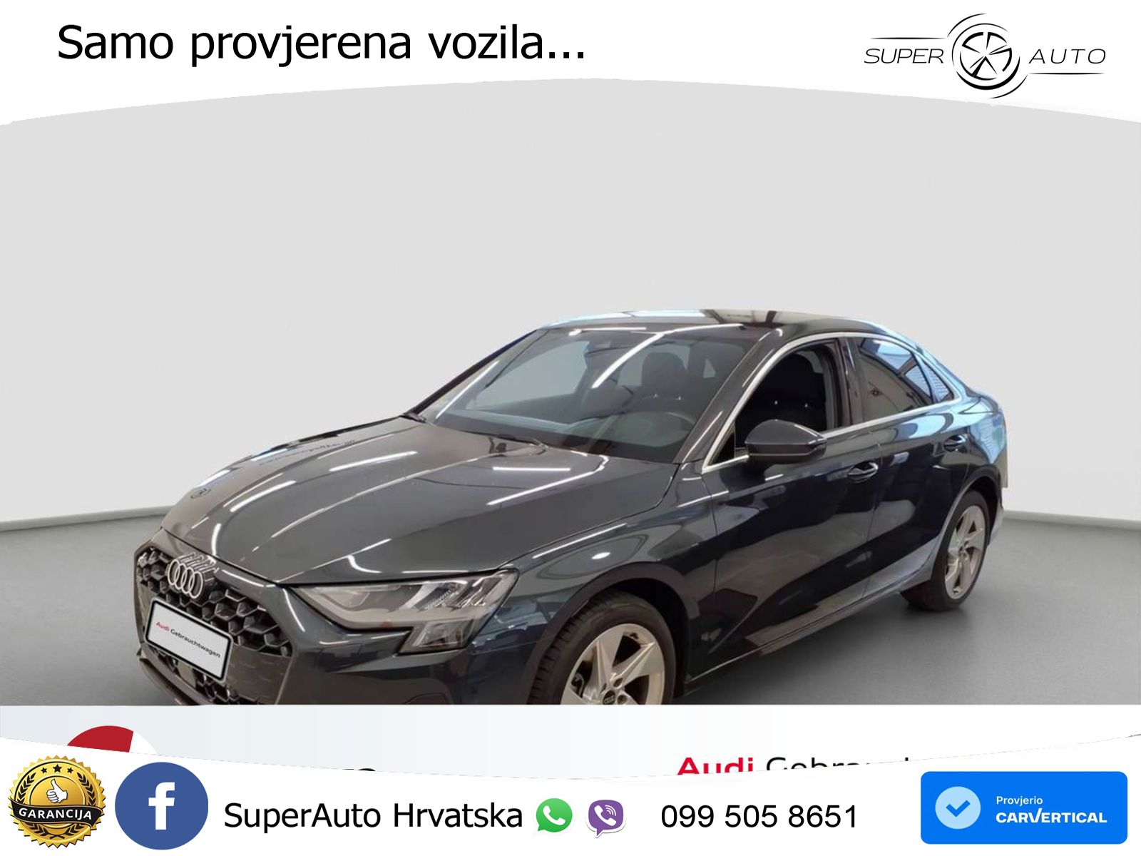 Audi A3 Limuzina 35 TFSI (150 KS) S tronic advanced