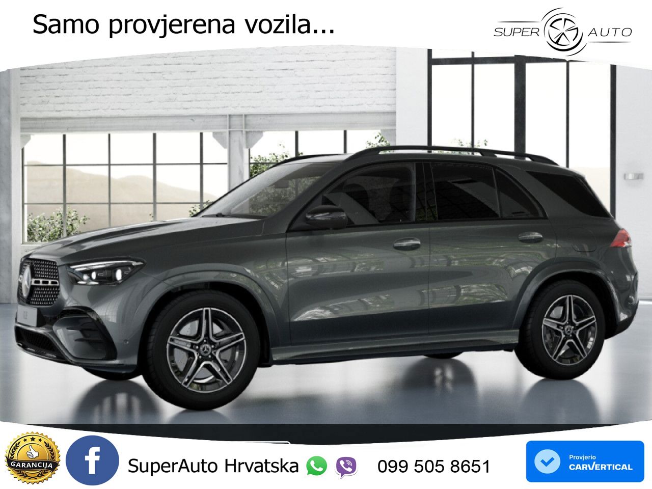 Mercedes GLE 350de (333 KS) 4MATIC 9G-TRONIC AMG ZRAČNI+ACC+GR SJED+KAM+PANO