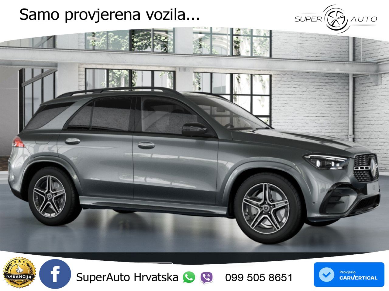 Mercedes GLE 350de (333 KS) 4MATIC 9G-TRONIC AMG ZRAČNI+ACC+GR SJED+KAM+PANO