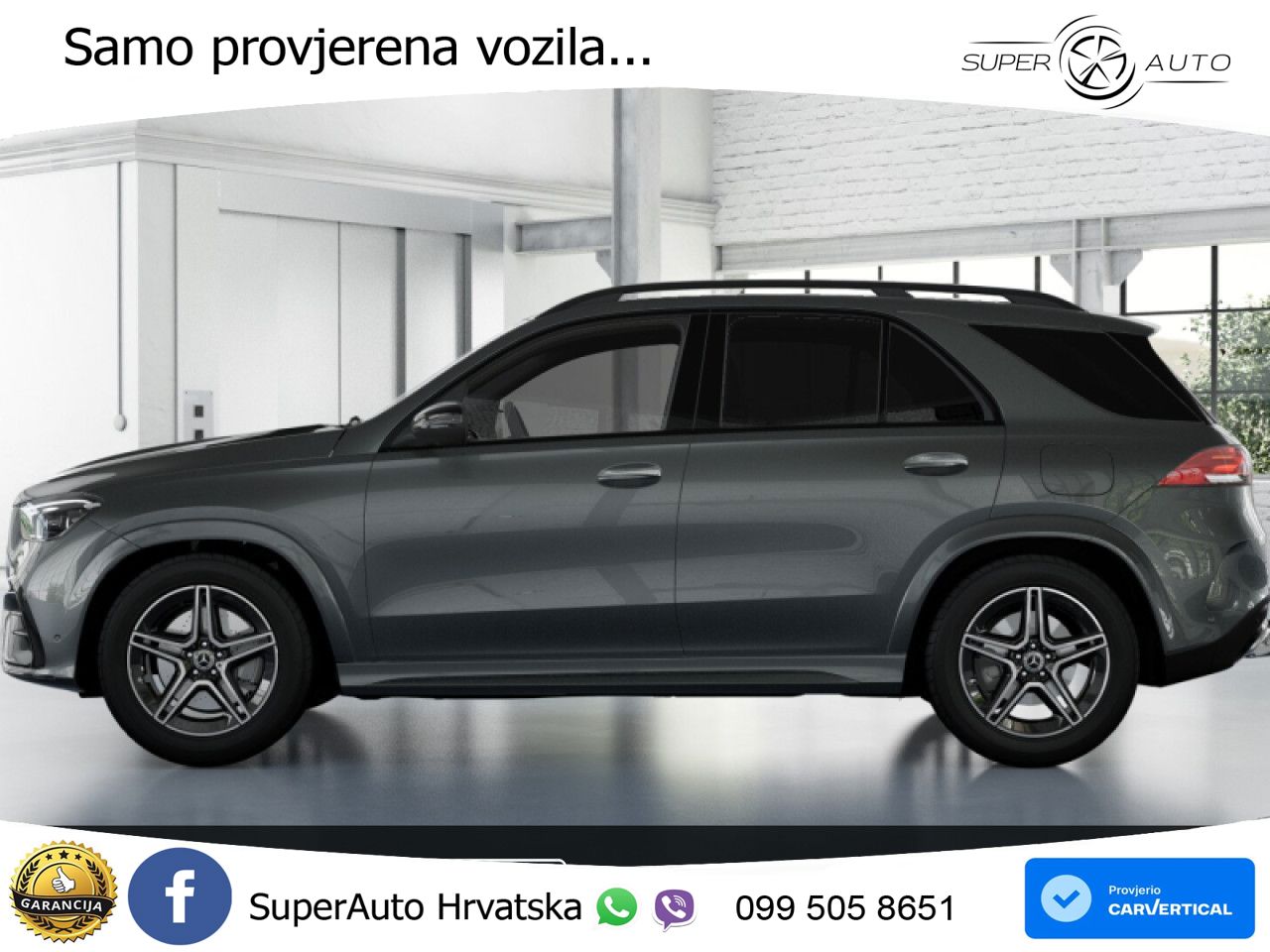 Mercedes GLE 350de (333 KS) 4MATIC 9G-TRONIC AMG ZRAČNI+ACC+GR SJED+KAM+PANO