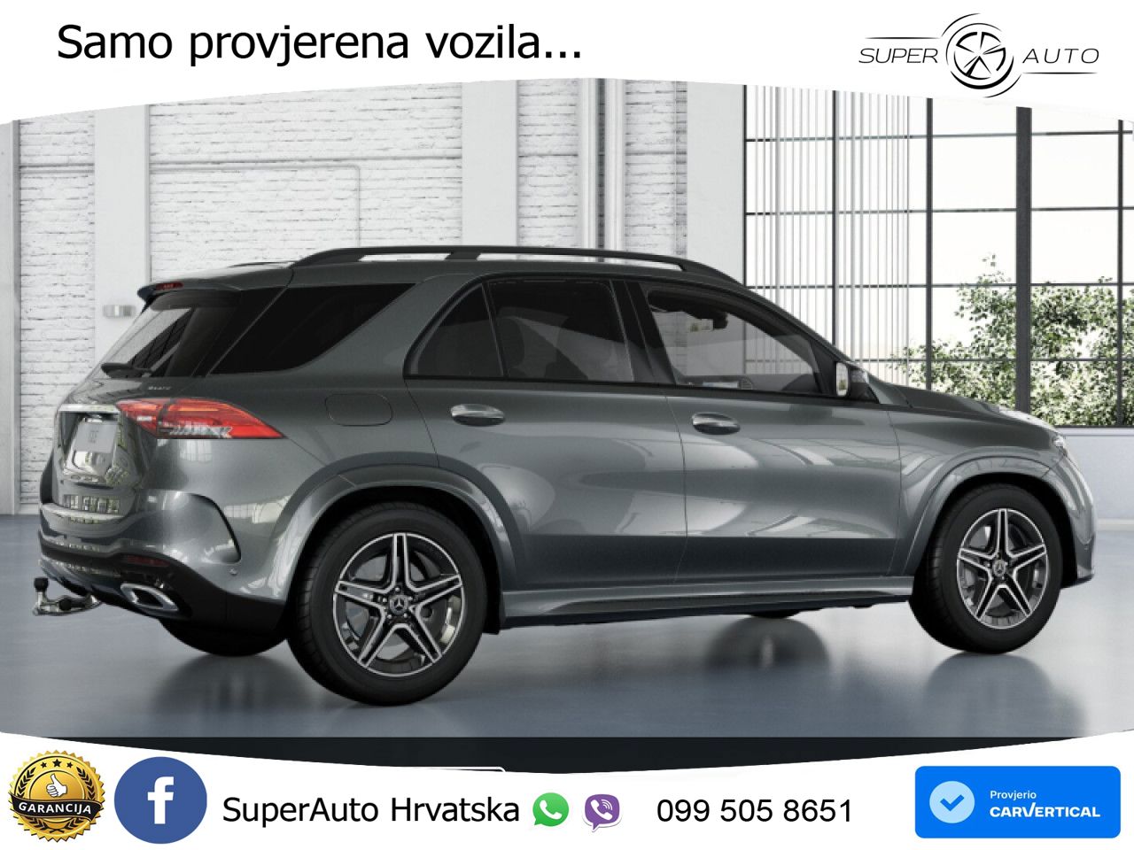 Mercedes GLE 350de (333 KS) 4MATIC 9G-TRONIC AMG ZRAČNI+ACC+GR SJED+KAM+PANO