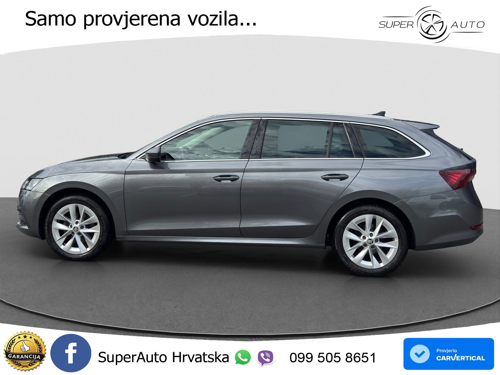 Škoda Octavia Combi 2.0 TDI (150 KS) DSG LED+GR SJED+ACC