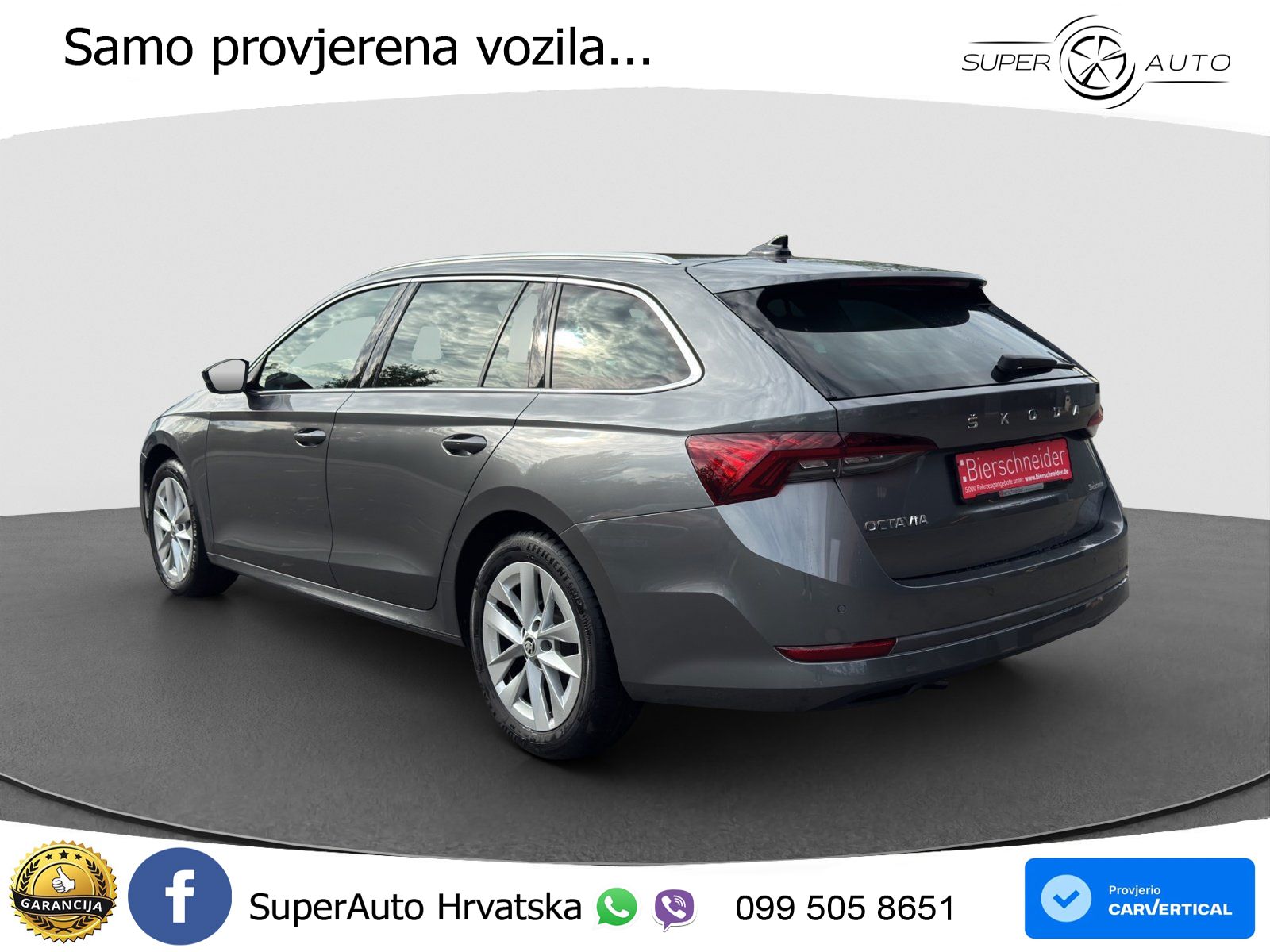 Škoda Octavia Combi 2.0 TDI (150 KS) DSG LED+GR SJED+ACC