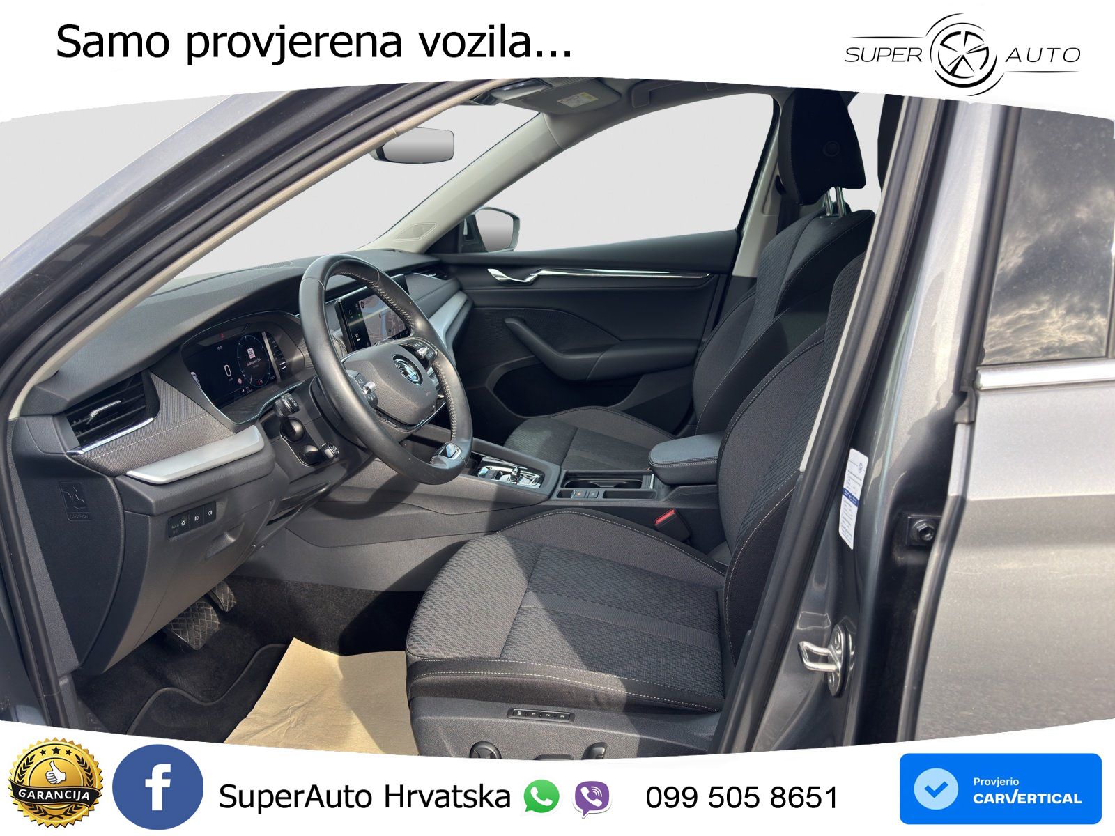 Škoda Octavia Combi 2.0 TDI (150 KS) DSG LED+GR SJED+ACC