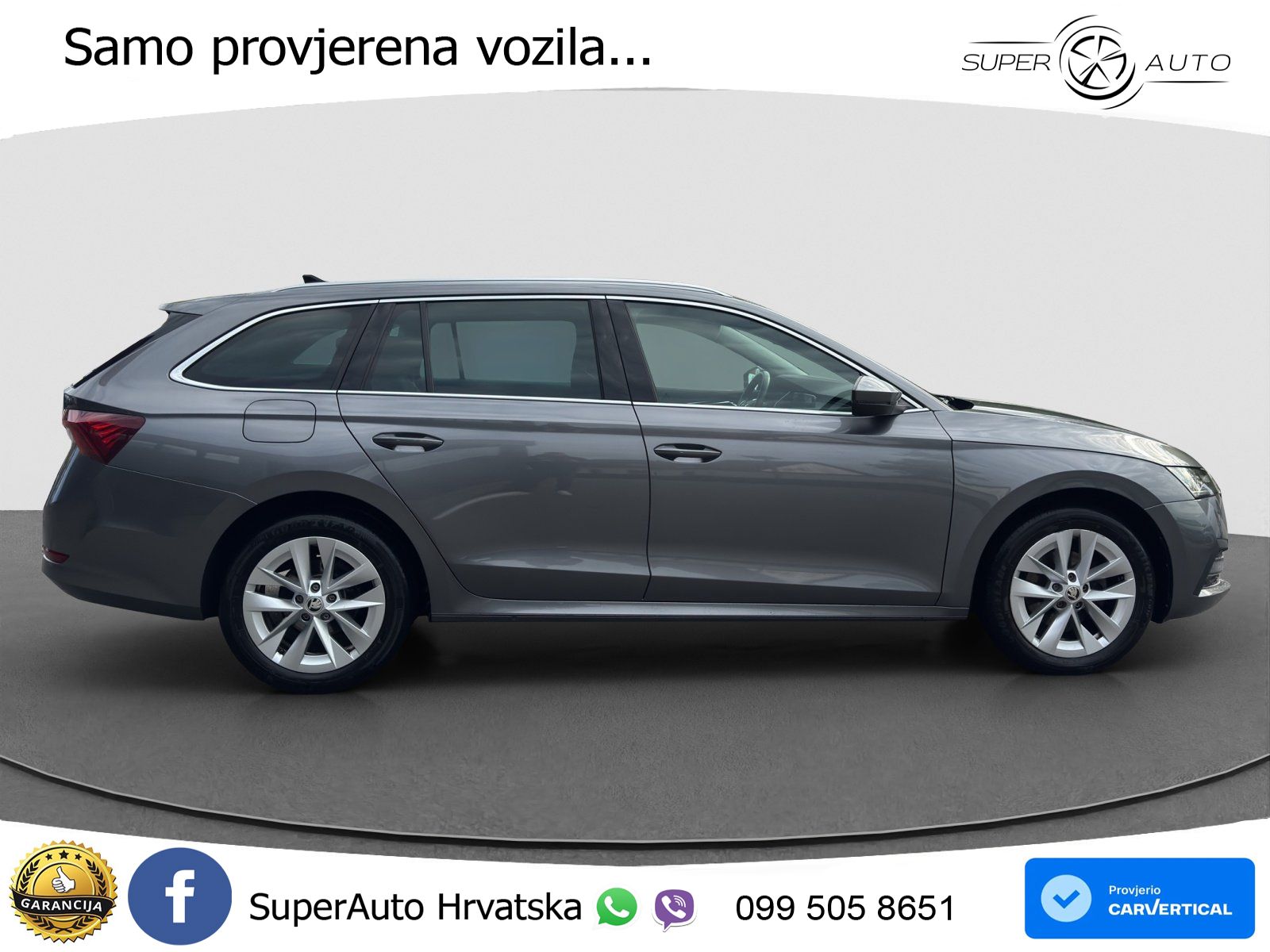 Škoda Octavia Combi 2.0 TDI (150 KS) DSG LED+GR SJED+ACC