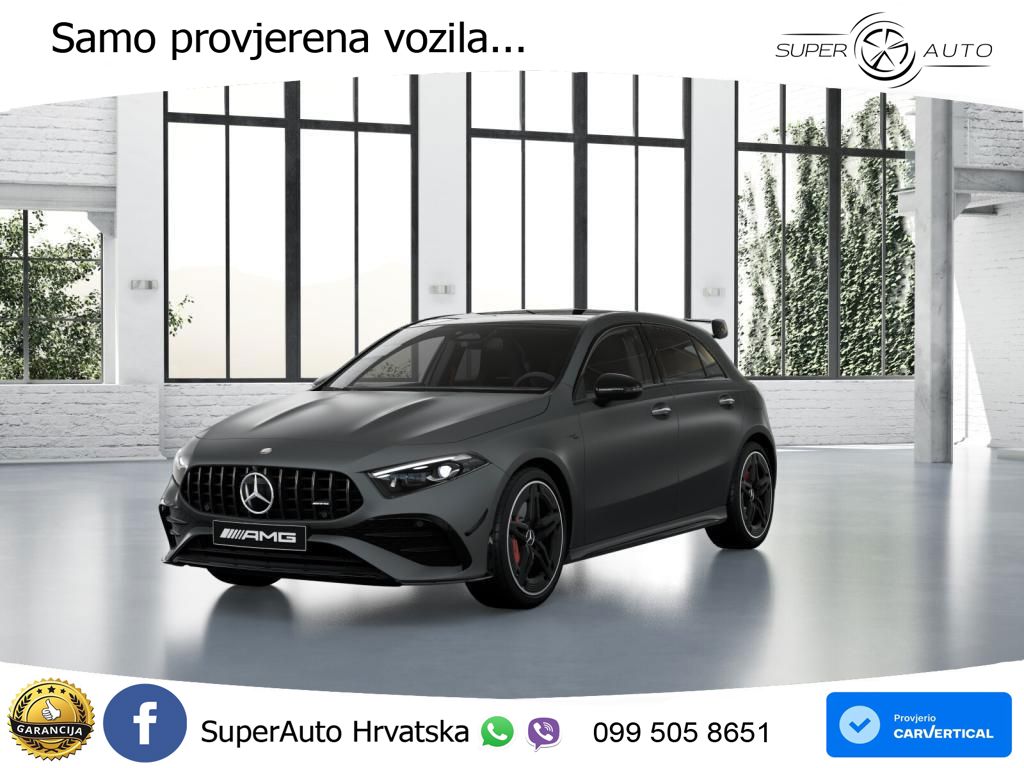 Mercedes-Benz AMG A 35 4MATIC AMG SPEEDSHIFT DCT MATRIX+GR SJED+KAM
