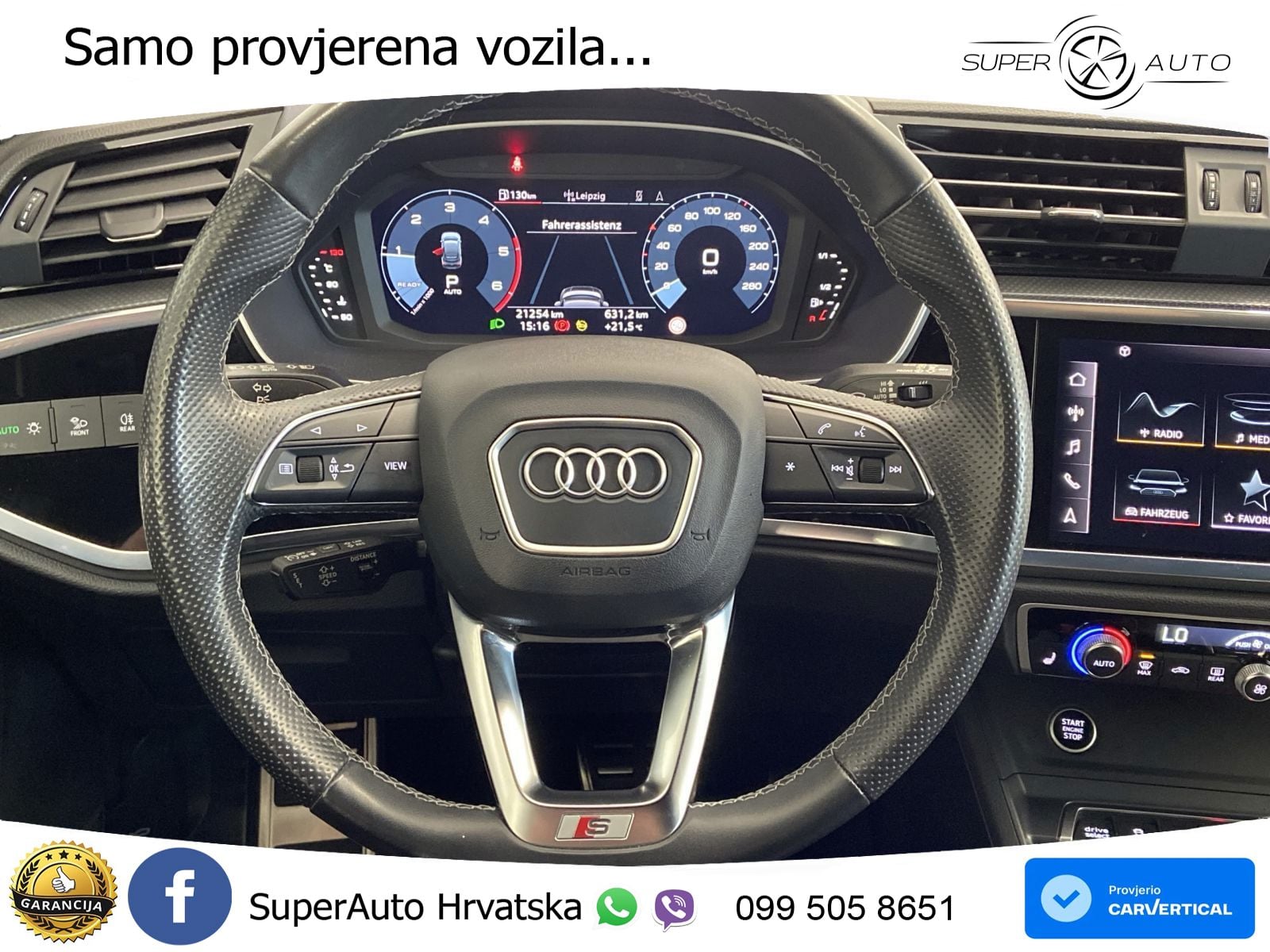 Audi Q3 Sportback 40 TDI (200 KS) quattro S tronic S line LED+GR SJED+ACC