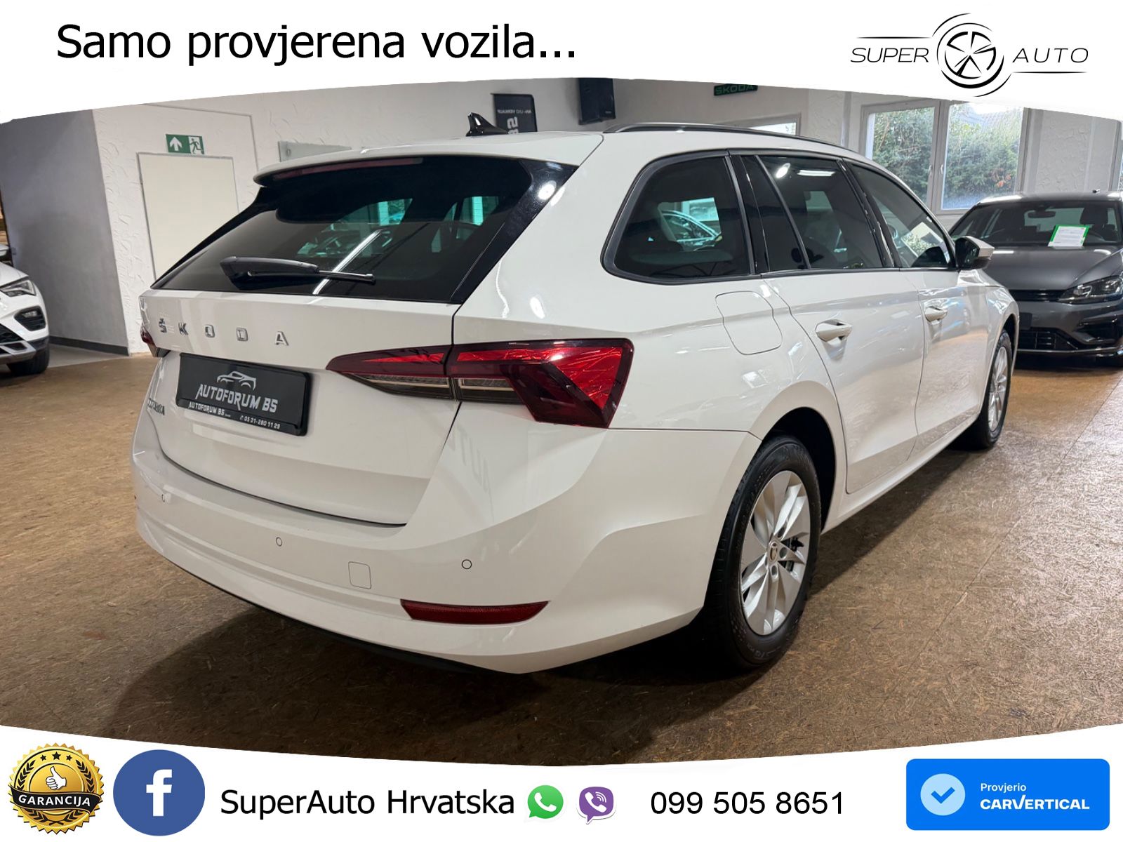 Škoda Octavia Combi 2.0 TDI (150 KS) DSG LED+GR SJED+ACC